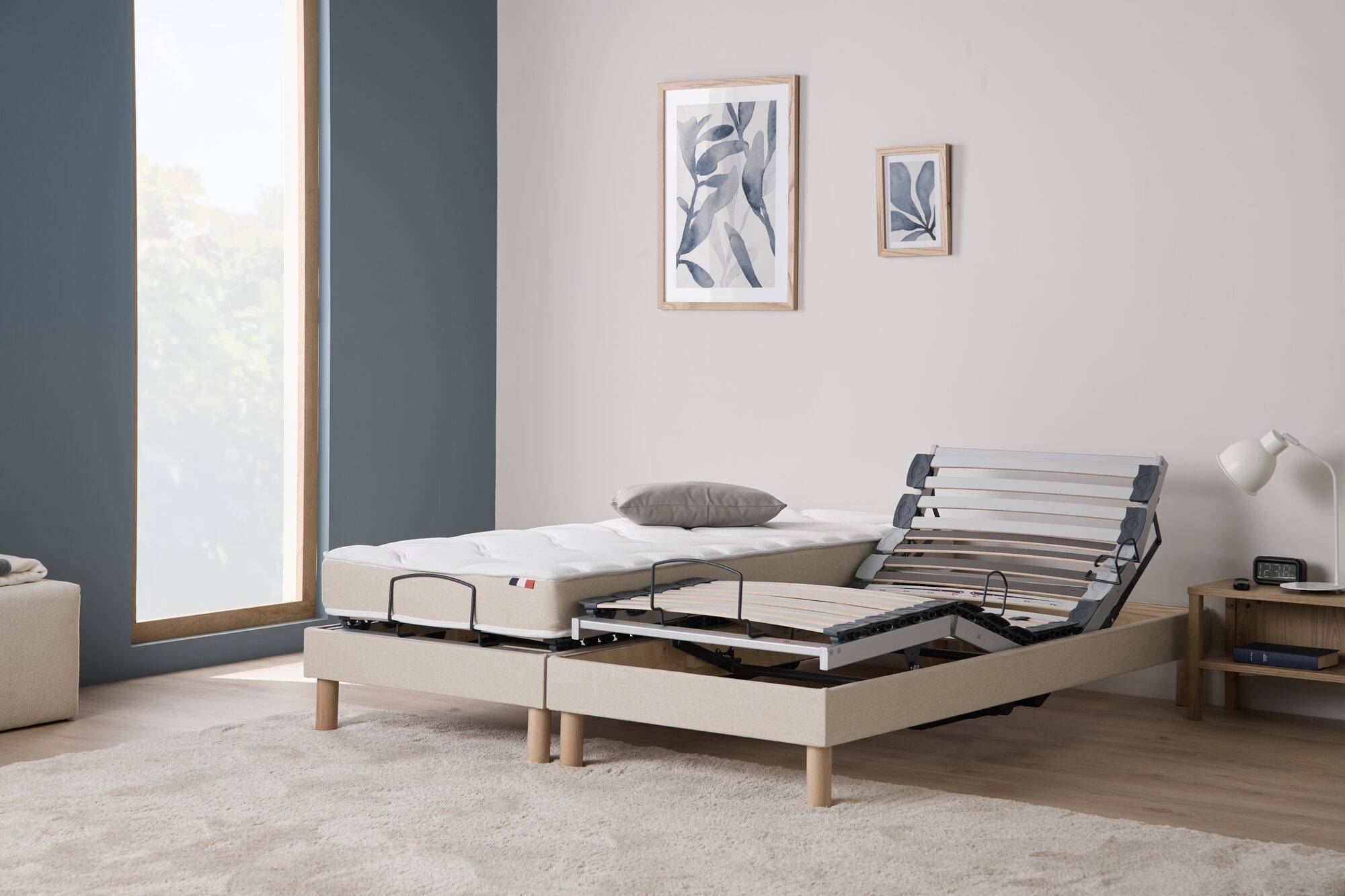 Matelas mousse  pour sommier électrique 16 cm Judith