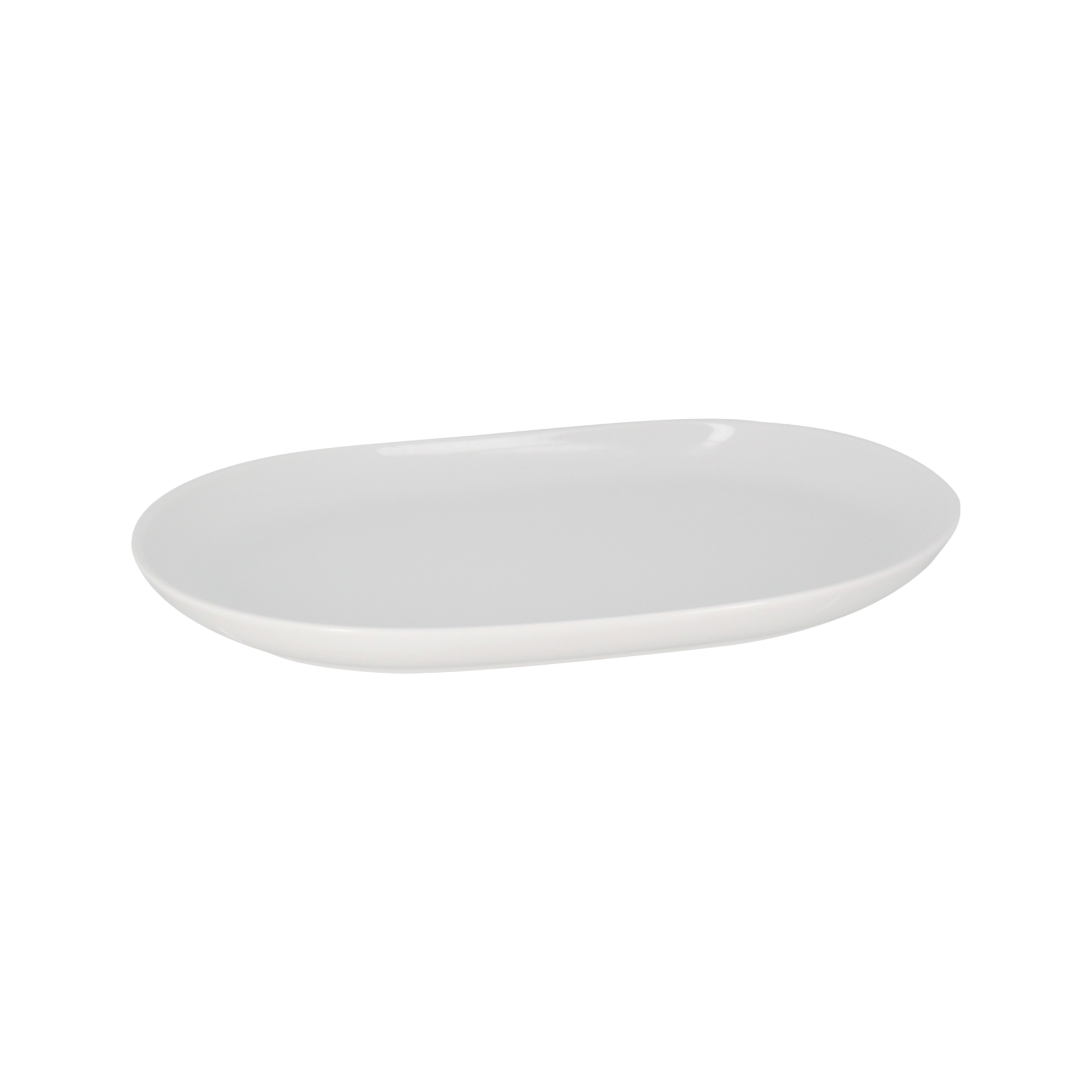 Plat ovale en porcelaine 28cm Boss - Novastyl
