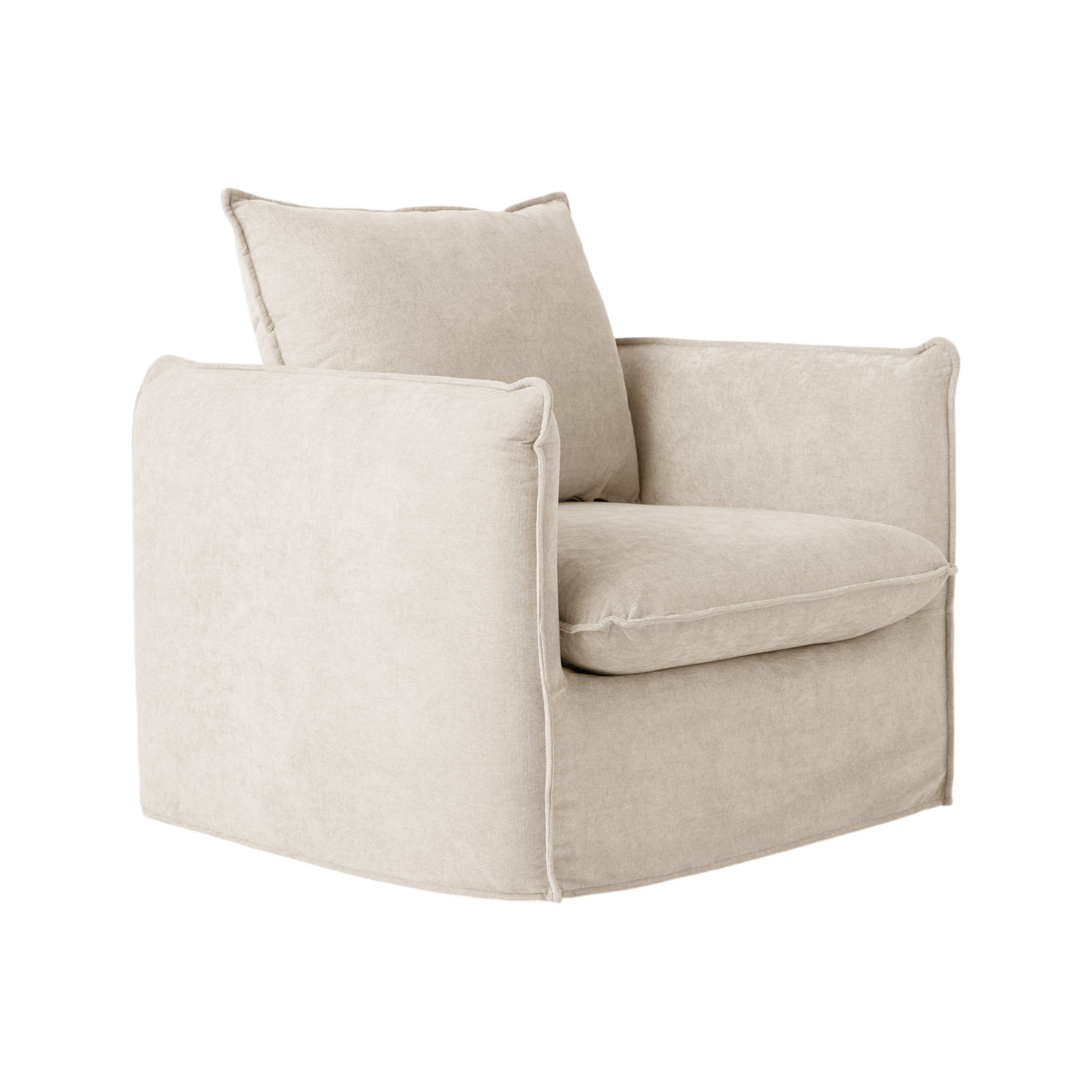 Fauteuil tissu Orphée