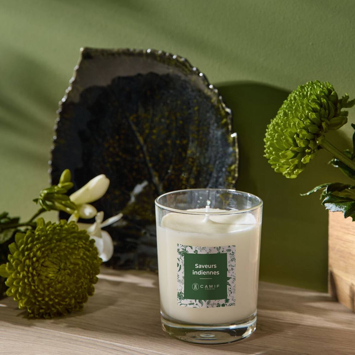 Bougie parfumée Saveurs indiennes Bougie parfumée Saveurs indiennes