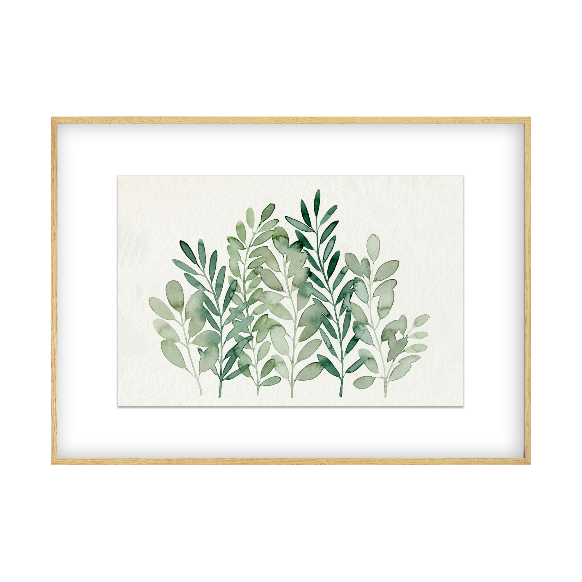 Tableau WAG insouciance green 50 x 70 cm