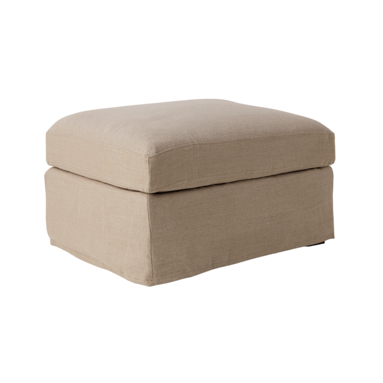 Pouf lin déhoussable Moëze Pouf lin déhoussable Moëze