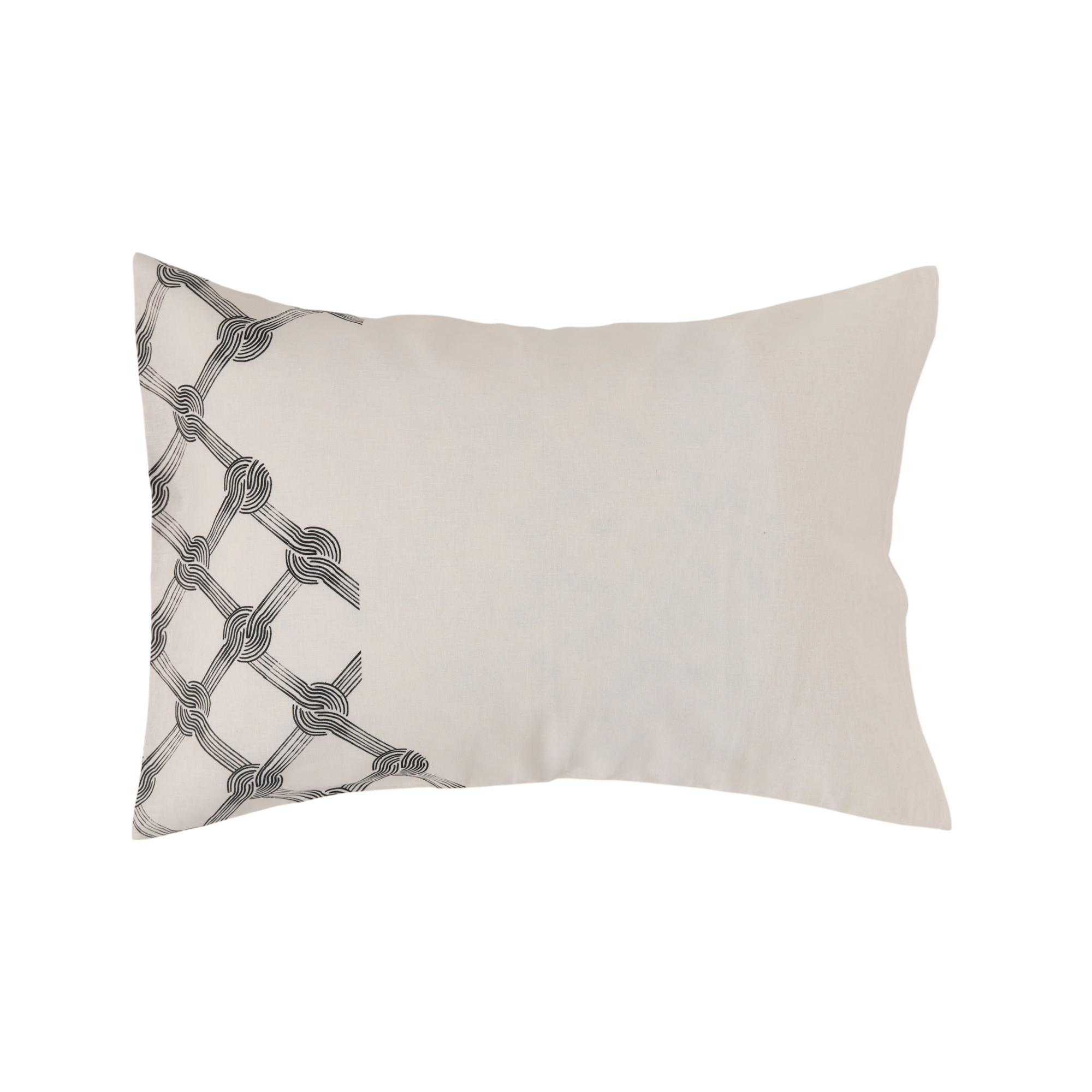 Lot de 2 taies d'oreiller coton lin  Grand hôtel CAMIF