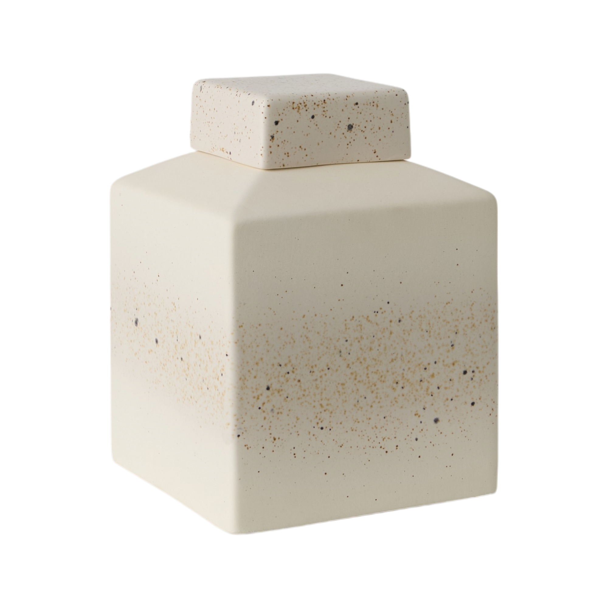 Boîte céramique déco moucheté 20 cm Sélène