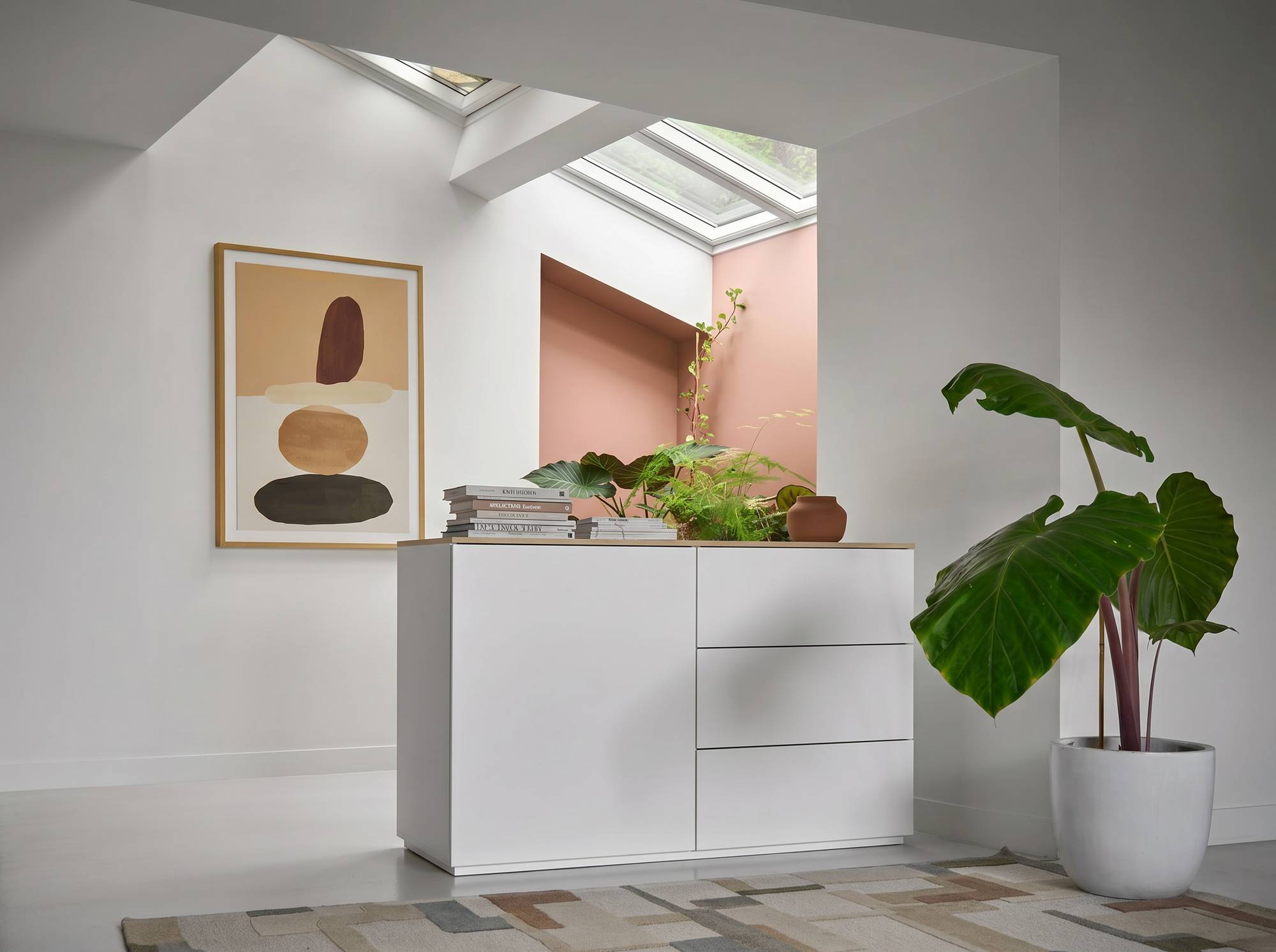 Buffet 1 porte 3 tiroirs Tilda - Image 1