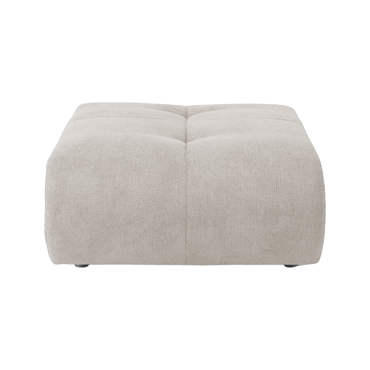 Pouf pour canapé modulable tissu Benny Pouf pour canapé modulable tissu Benny