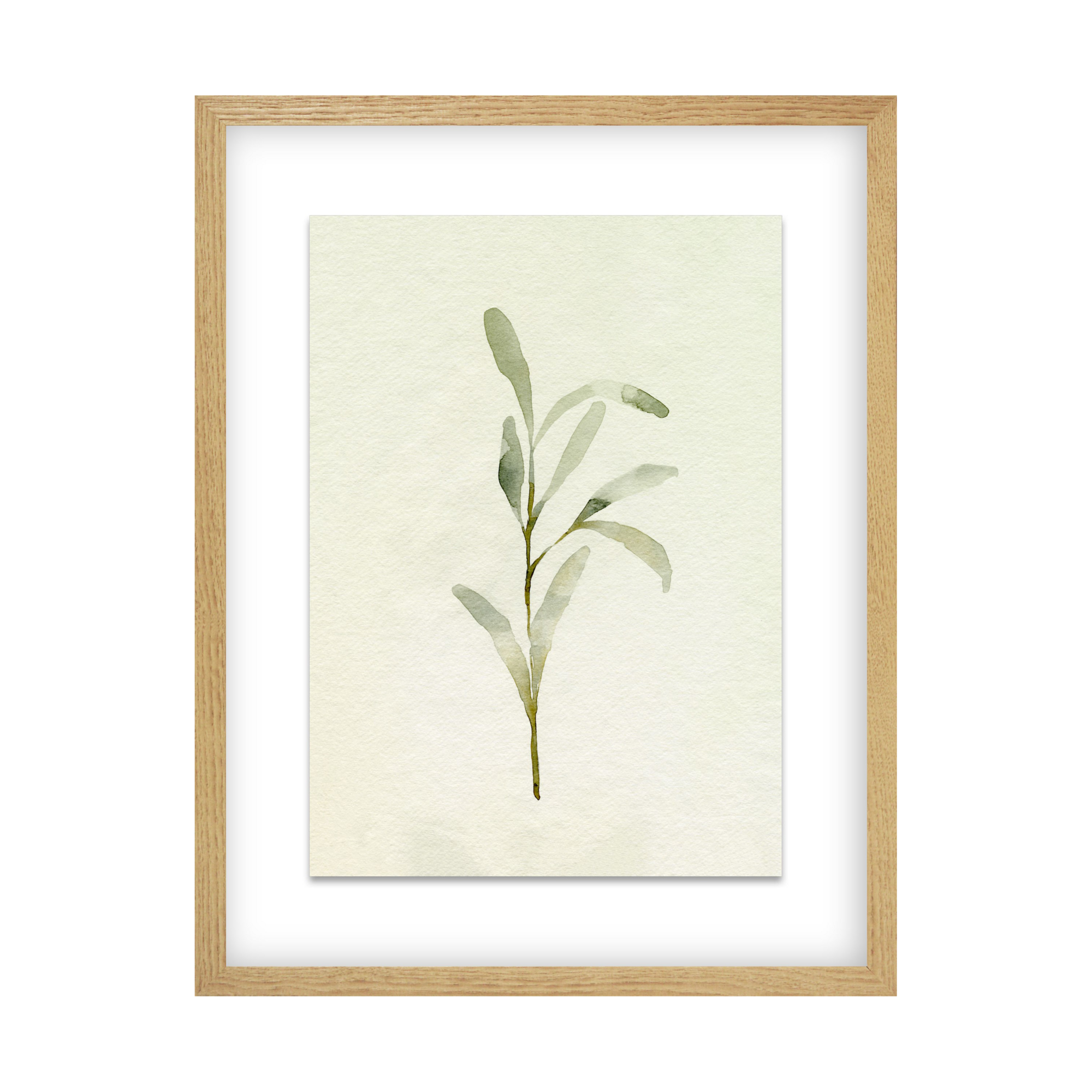 Tableau WAG insouciance leaves 30 x 40 cm