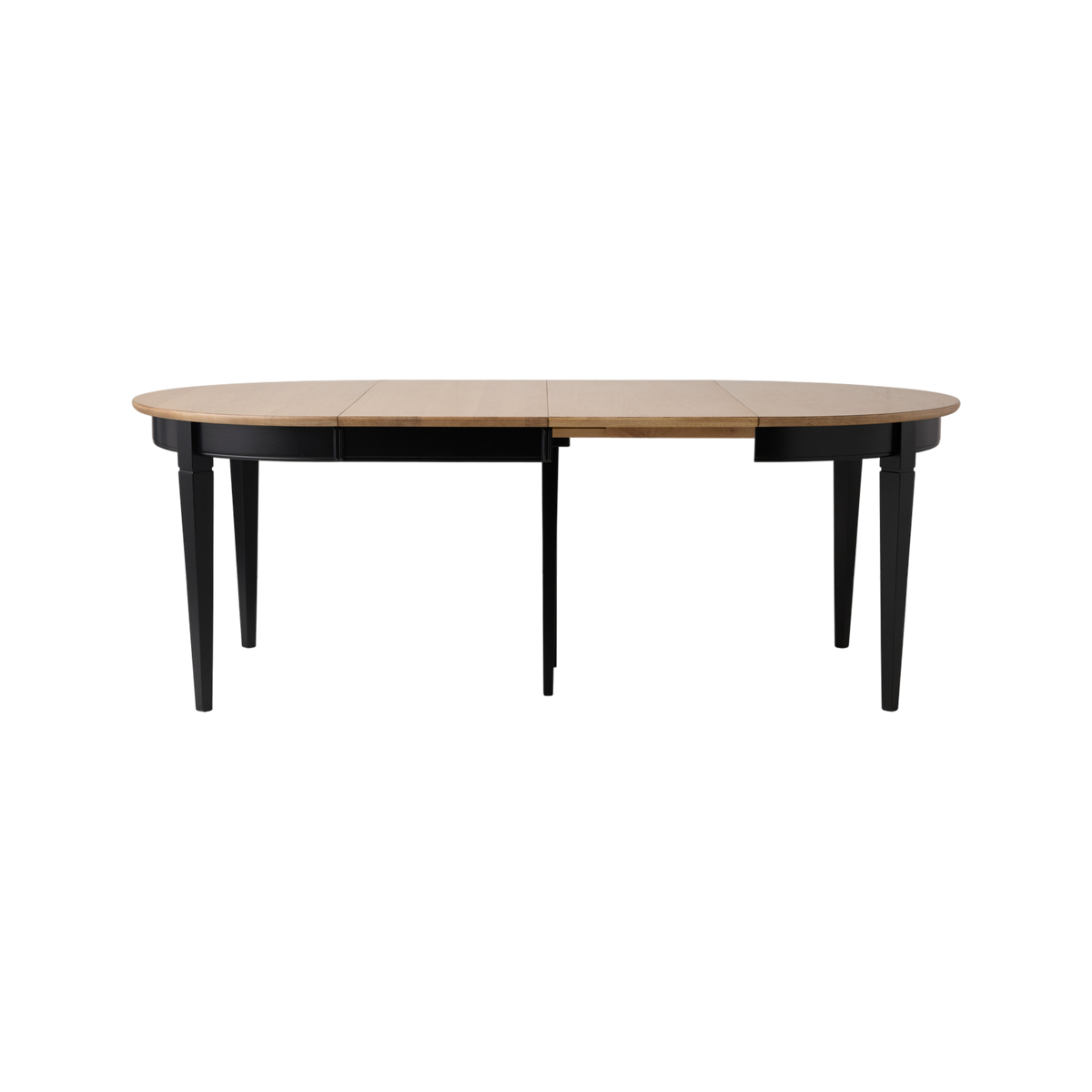 Table à manger ronde extensible bois massif 4 à 8 personnes Embellie Table à manger ronde extensible bois massif 4 à 8 personnes Embellie