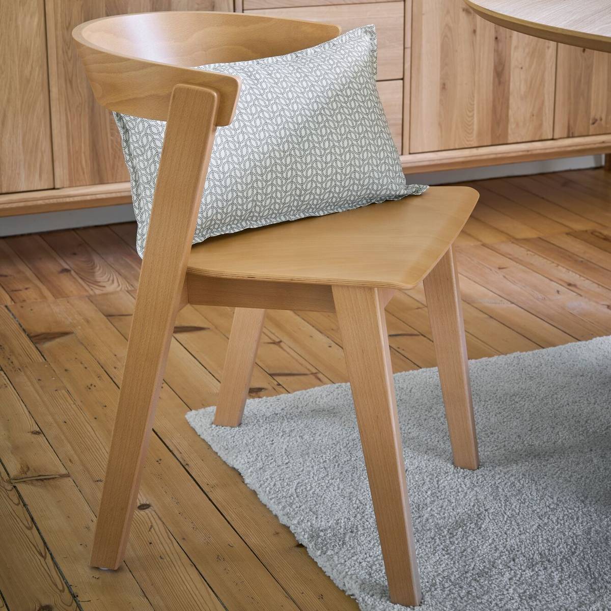 Lot de 2 chaises bois massif Teva Lot de 2 chaises bois massif Teva