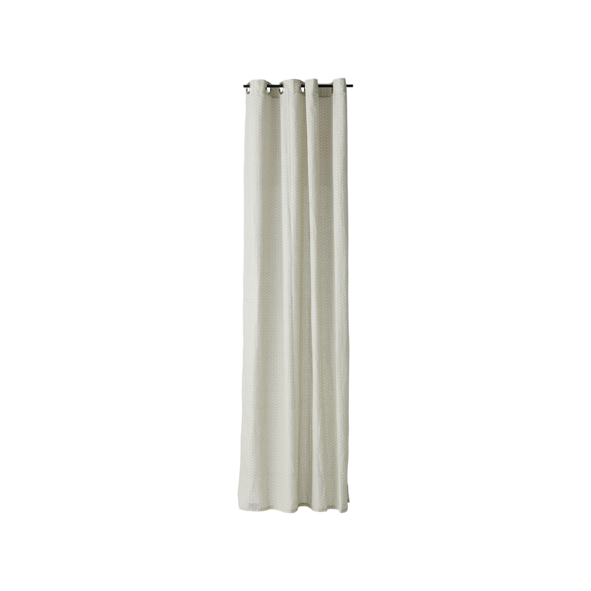 Lot de 2 rideaux coton lin Néo Classique
