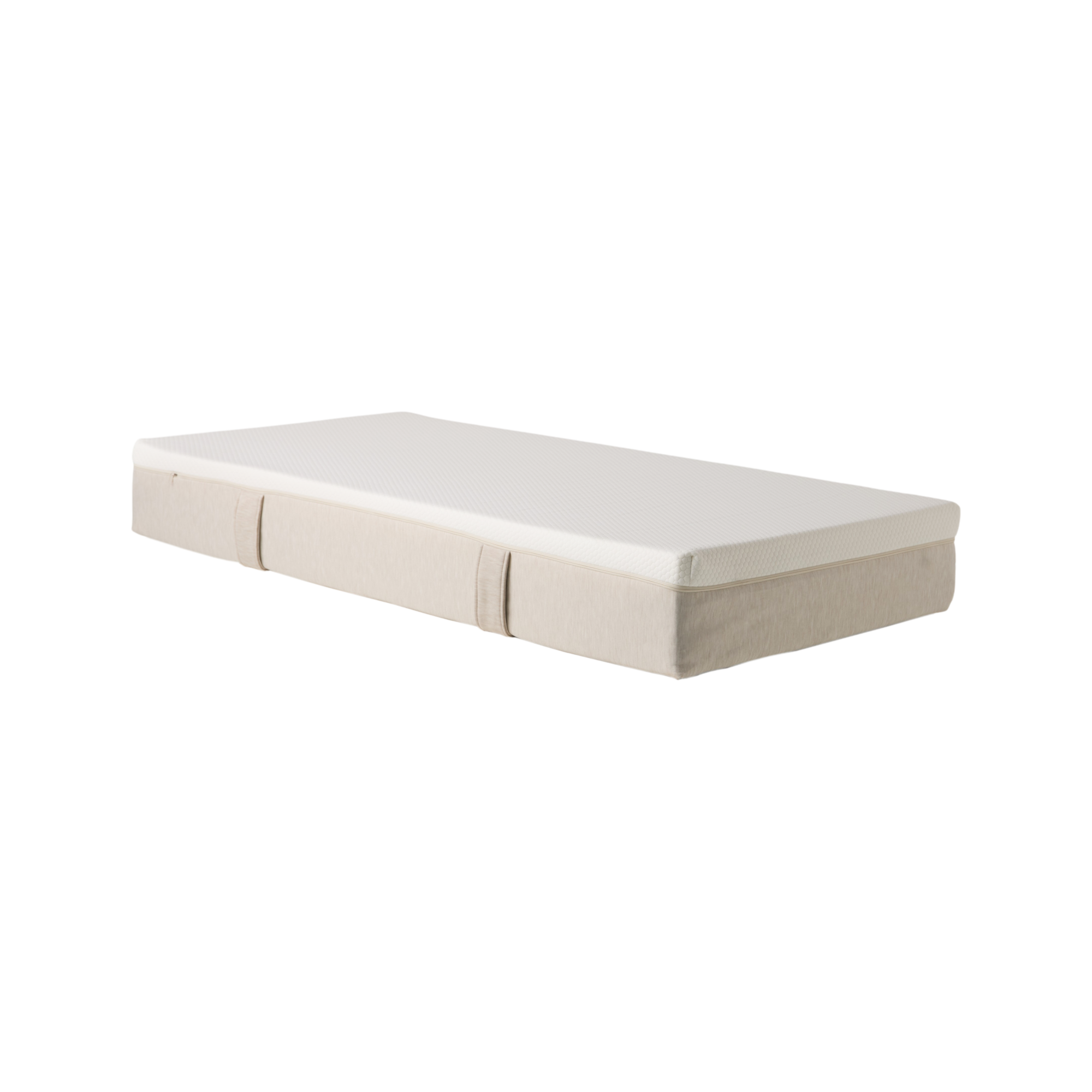 Matelas roulé mousse haute résilience avec mémoire de forme 25 cm Claire