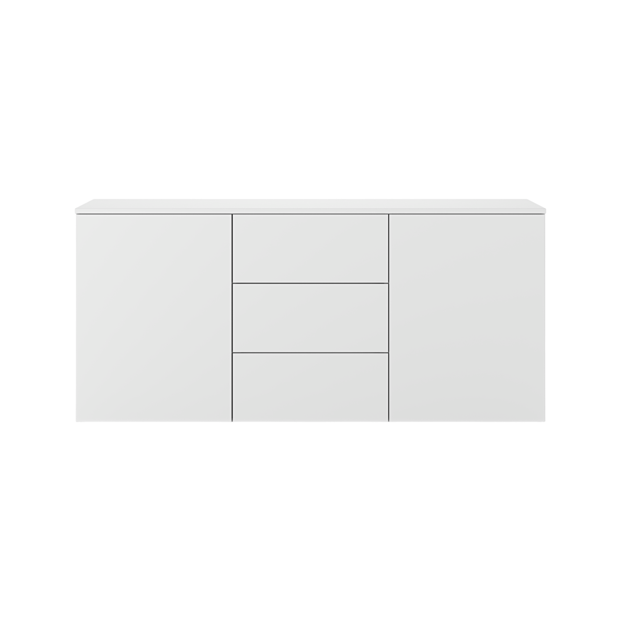 Buffet 2 portes 3 tiroirs Tilda - Camif