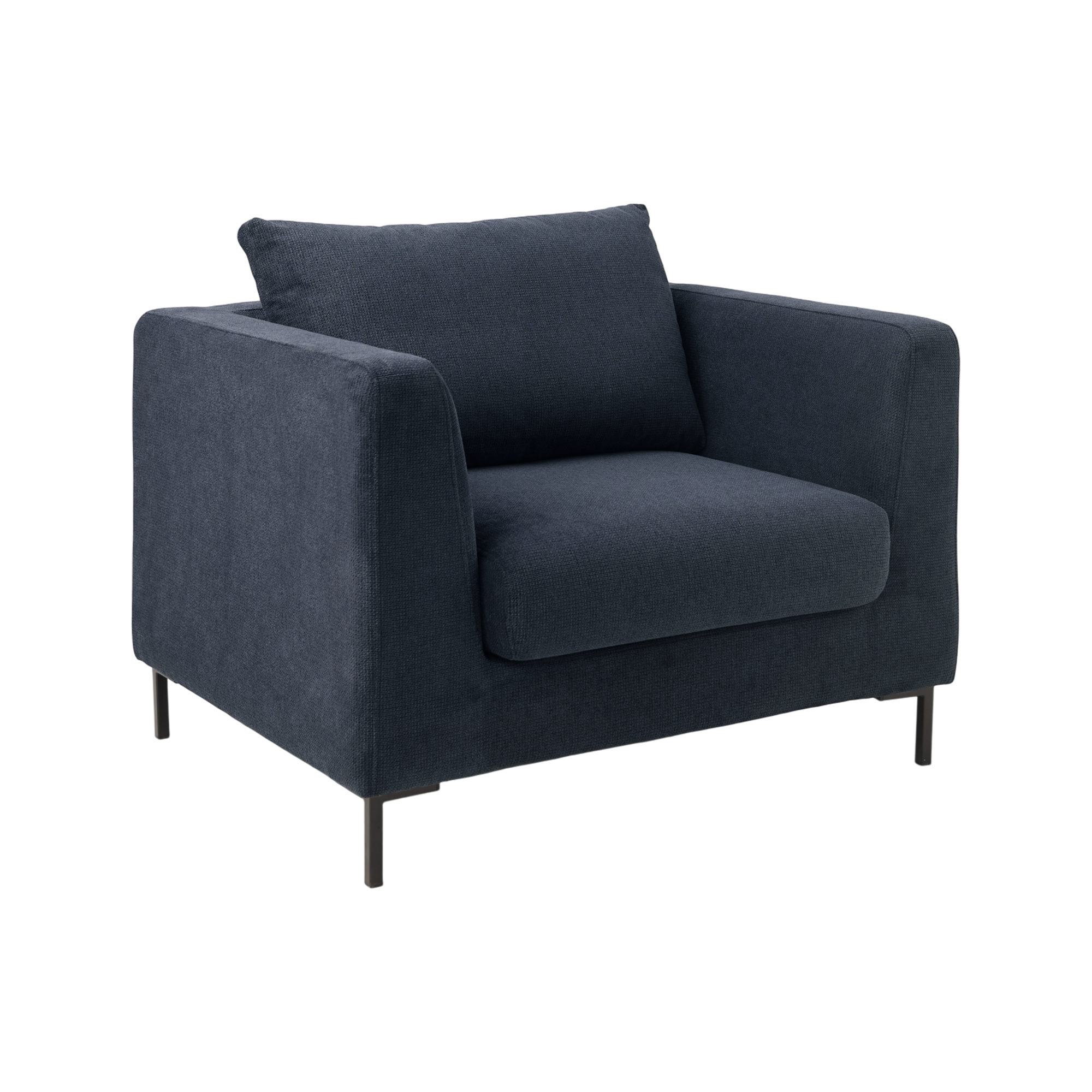 Fauteuil tissu Pornic