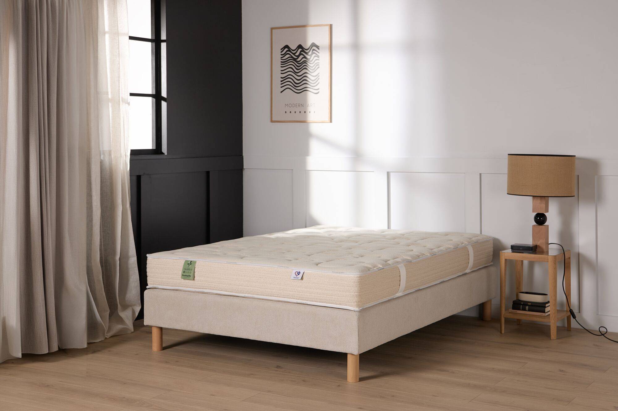 Matelas latex d'origine naturelle 22 cm Hévéane - Image 1