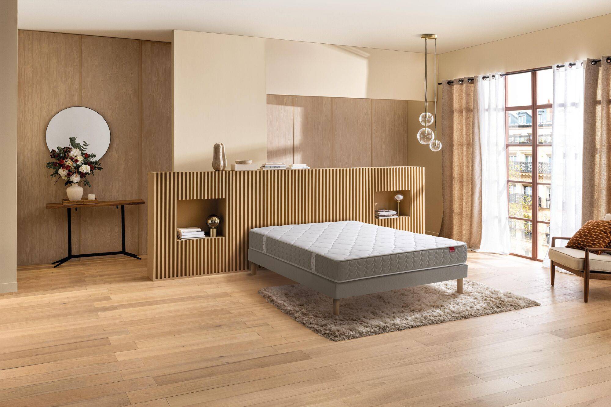 Matelas ressorts ensachés 22 cm Erisia