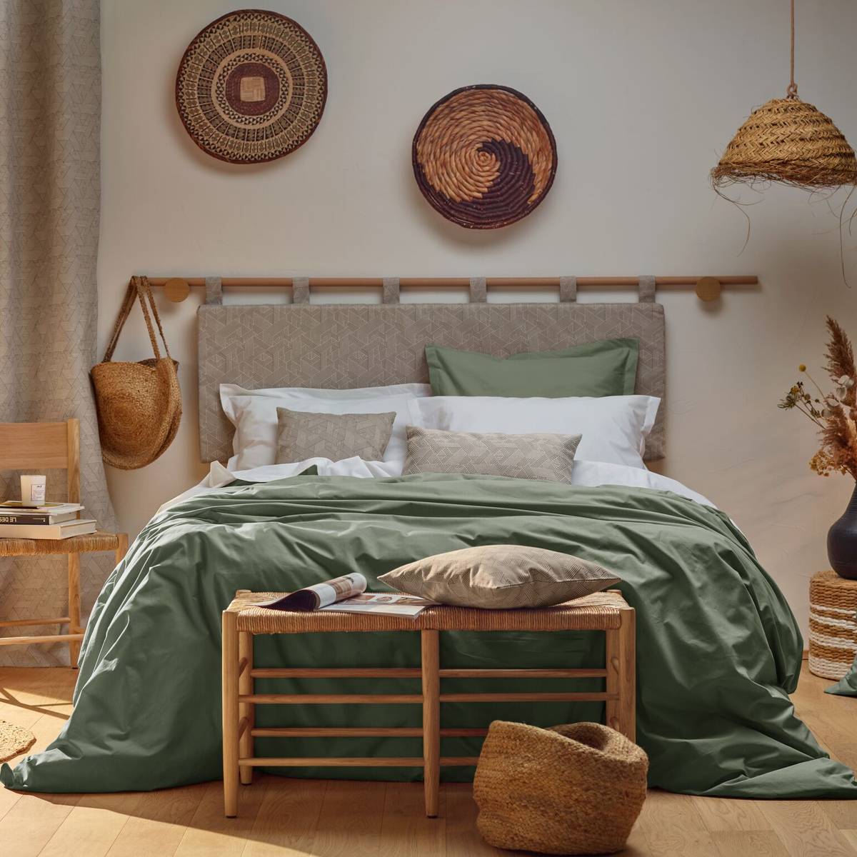 Housse de couette percale bio Elise Housse de couette percale bio Elise