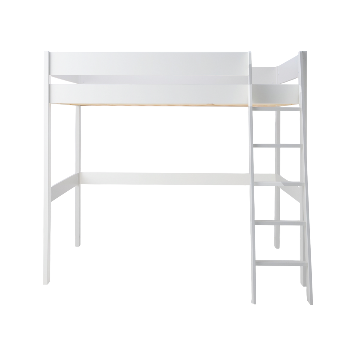 Lit mezzanine avec bureau en option Timon - Blanc | Camif