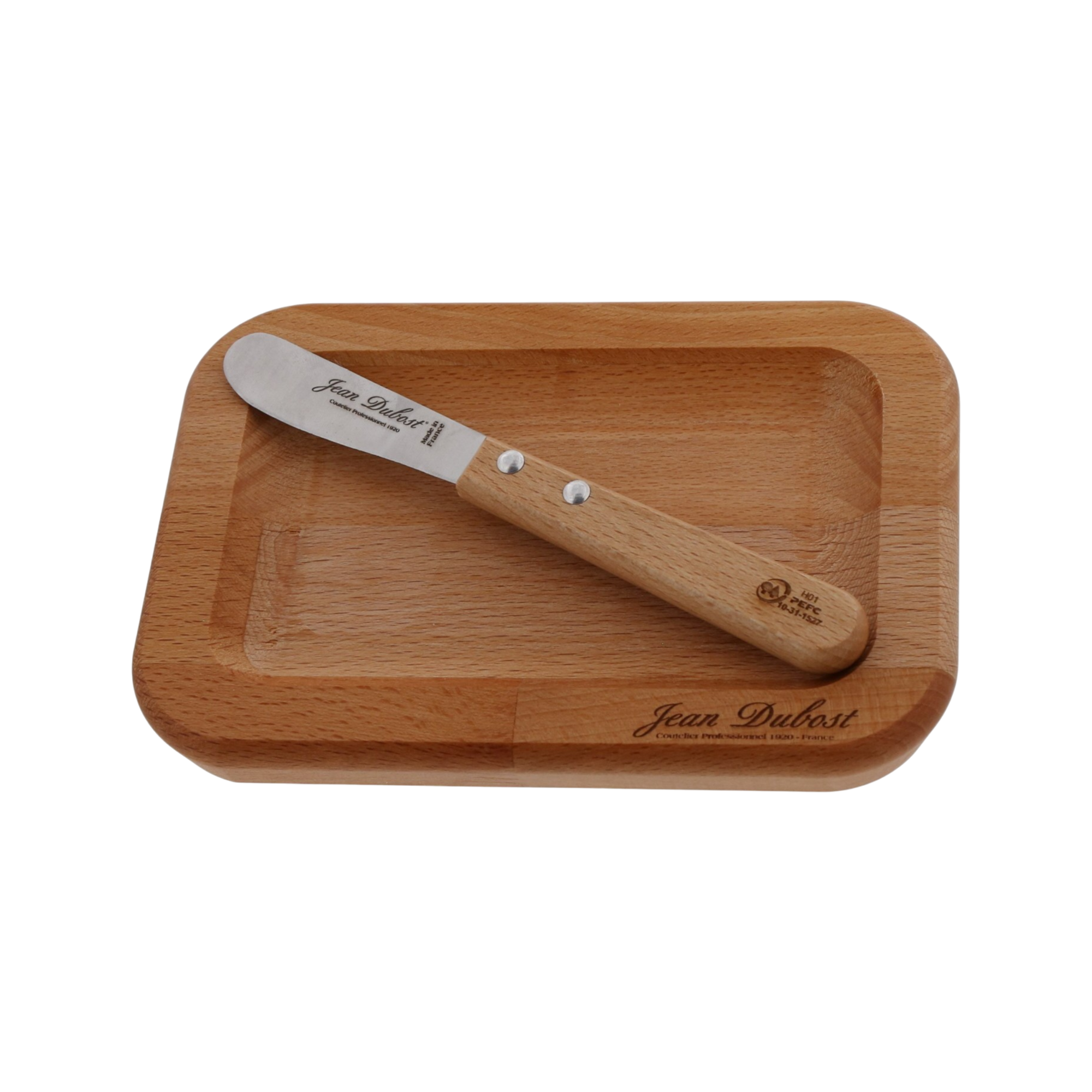 Beurrier et tartineur hêtre Tradition  Jean DUBOST