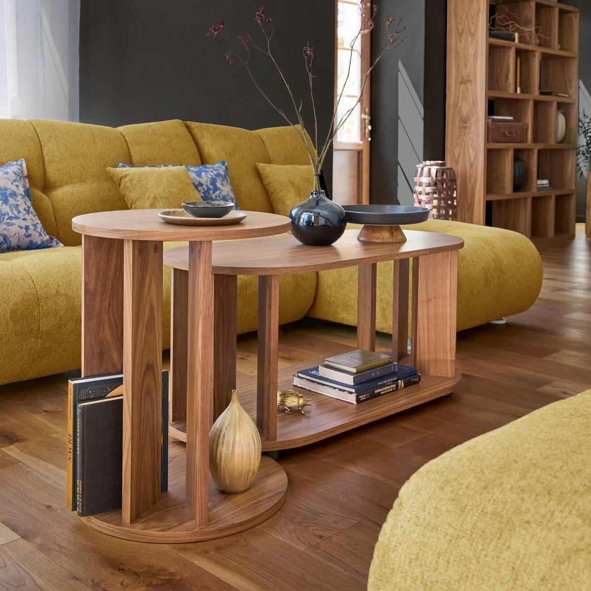 Canapé d'angle modulable tissu Benny Canapé d'angle modulable tissu Benny