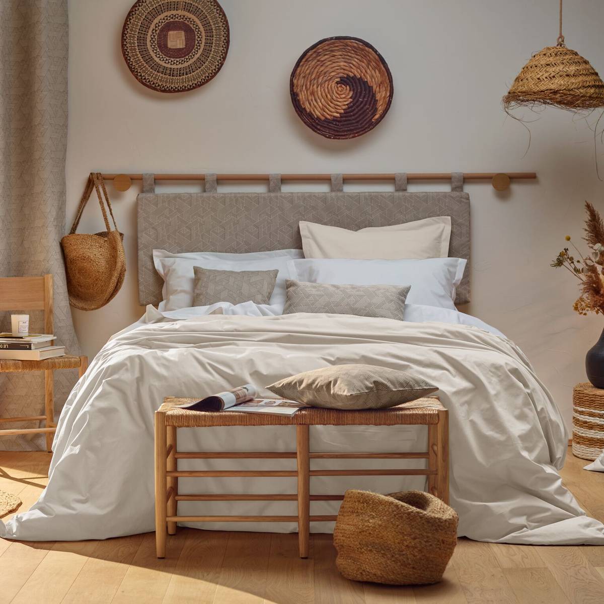 Drap housse literie de relaxation percale bio Elise Drap housse literie de relaxation percale bio Elise