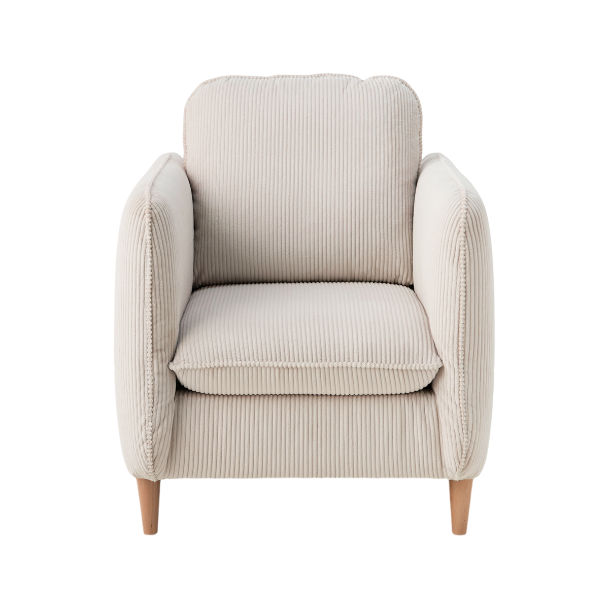 Fauteuil velours côtelé Portimo Fauteuil velours côtelé Portimo