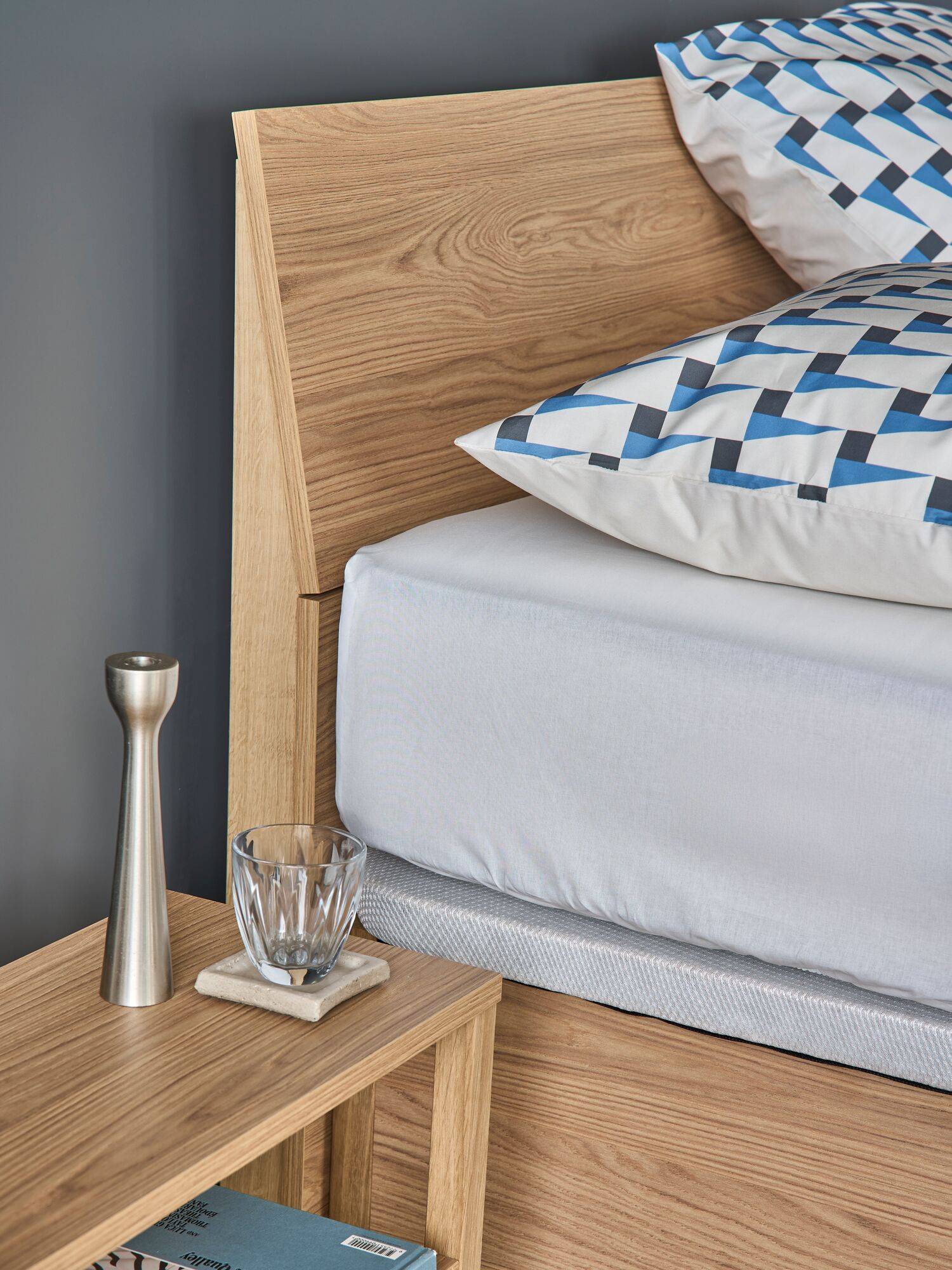 Tête de lit décor bois Simon - Largeur 160 cm | Camif