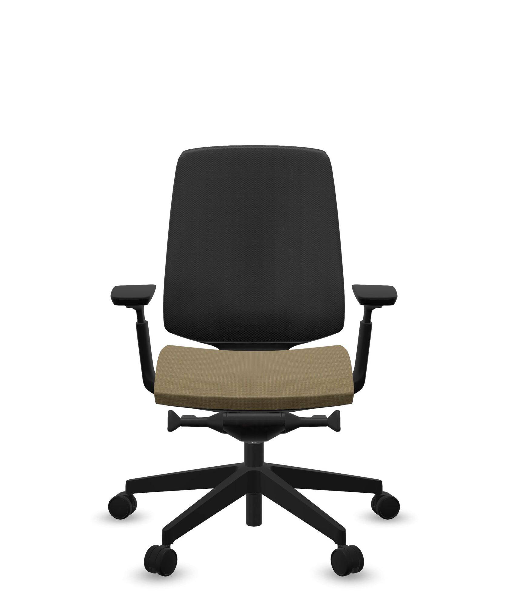 Fauteuil de bureau base noire et dossier résille Light Up 250SL