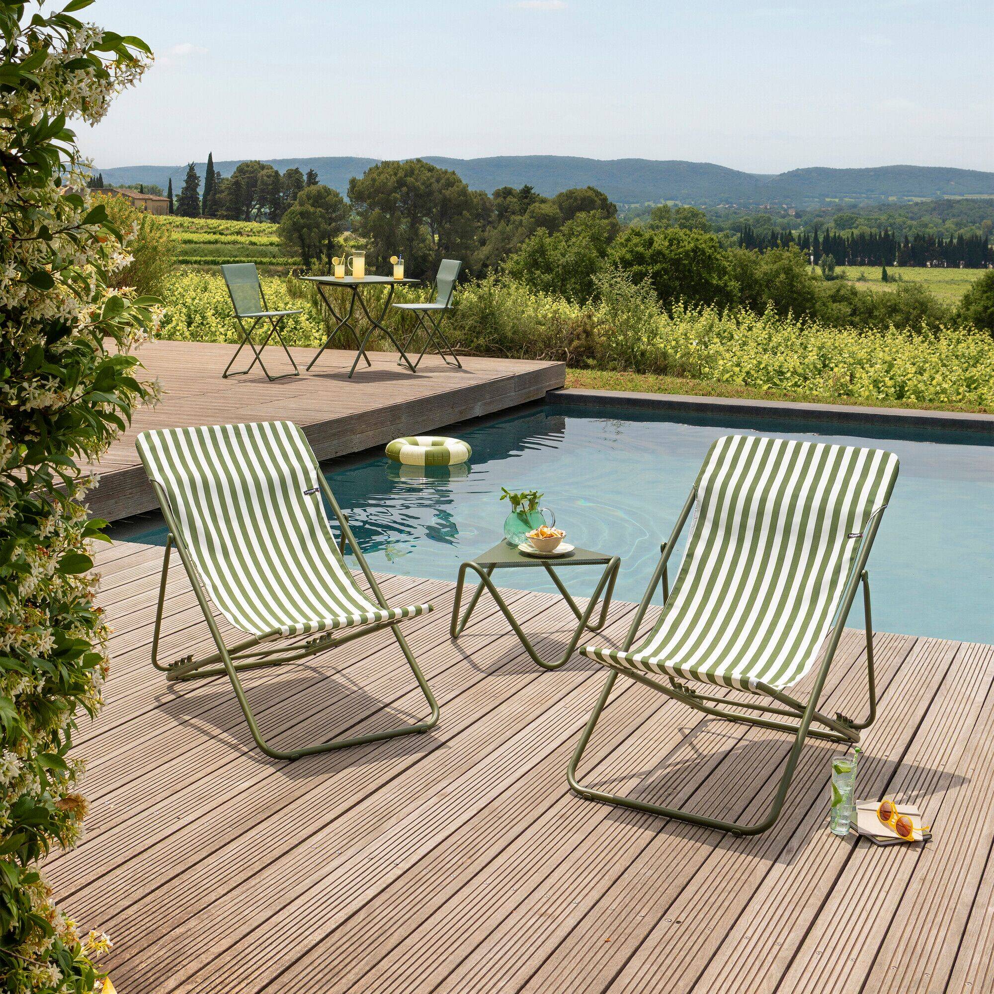 Lot de 2 Chiliennes Pliantes Maxi Transat Batyline® Iso - Image 1