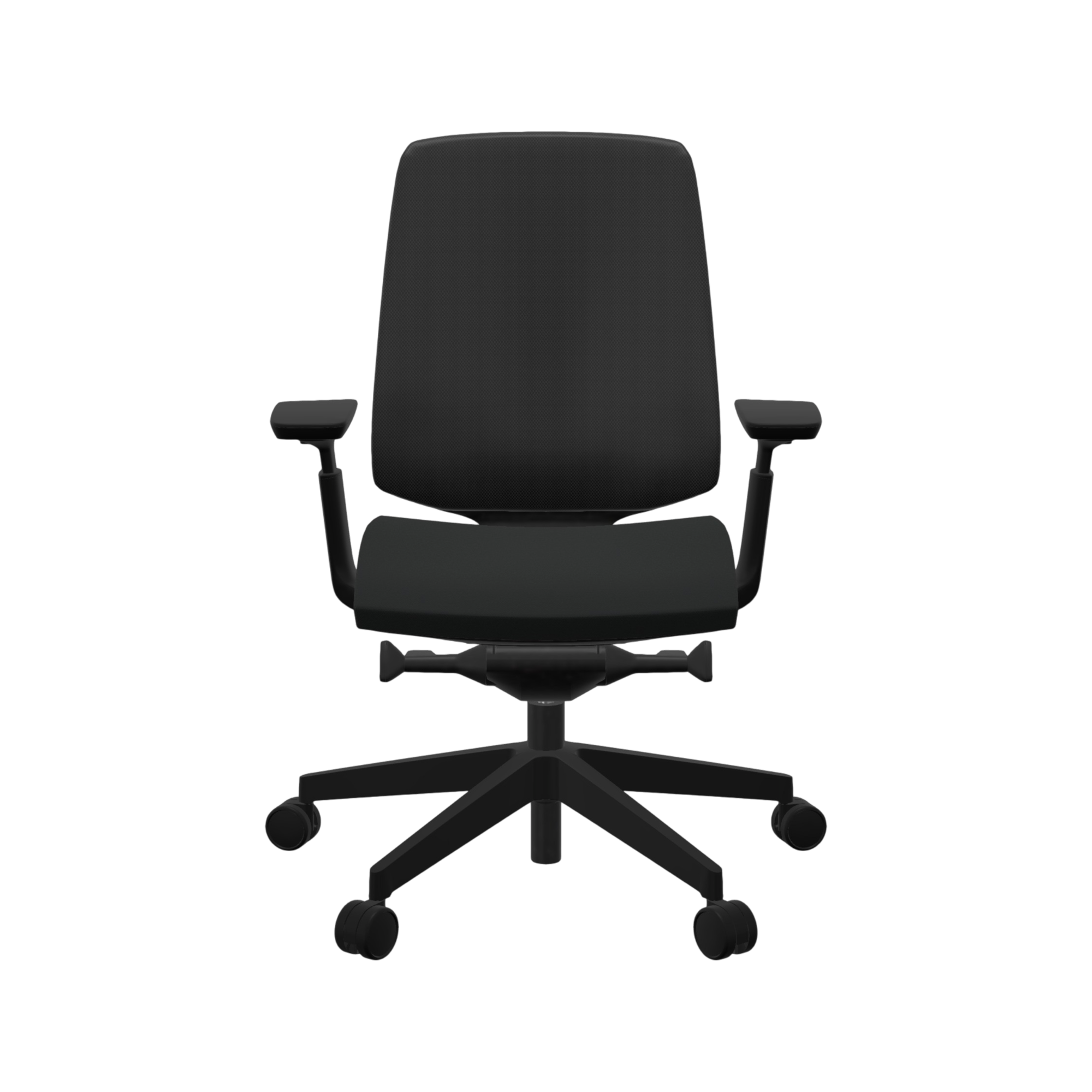 Fauteuil de bureau base noire et dossier résille Light Up 250SL