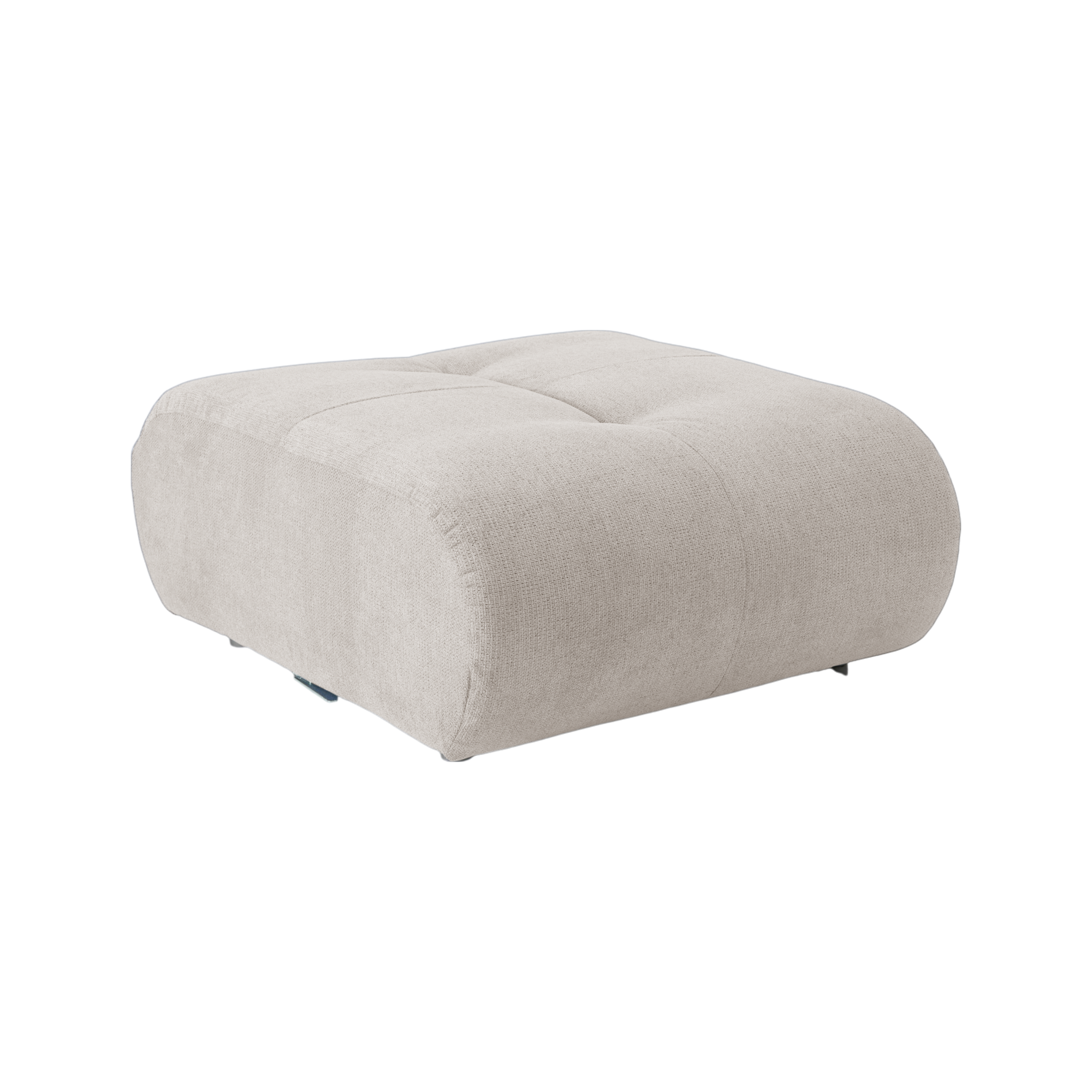Pouf pour canapé modulable tissu Benny