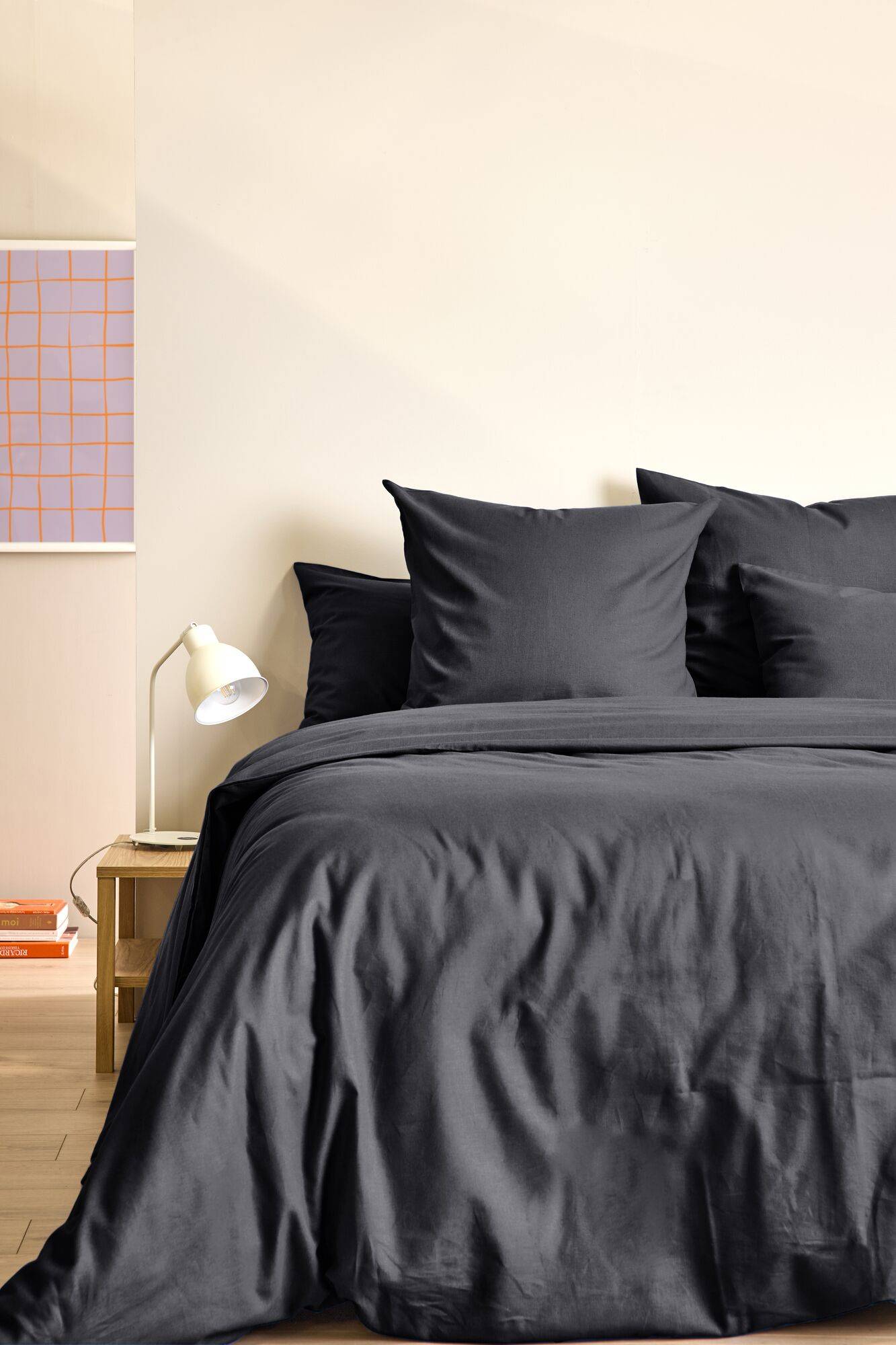 Housse de couette coton lin Valentine