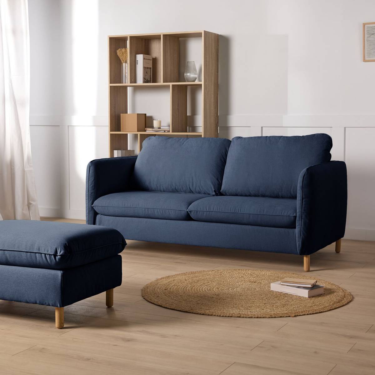 Canapé tissu chenillé Portimo Canapé tissu chenillé Portimo