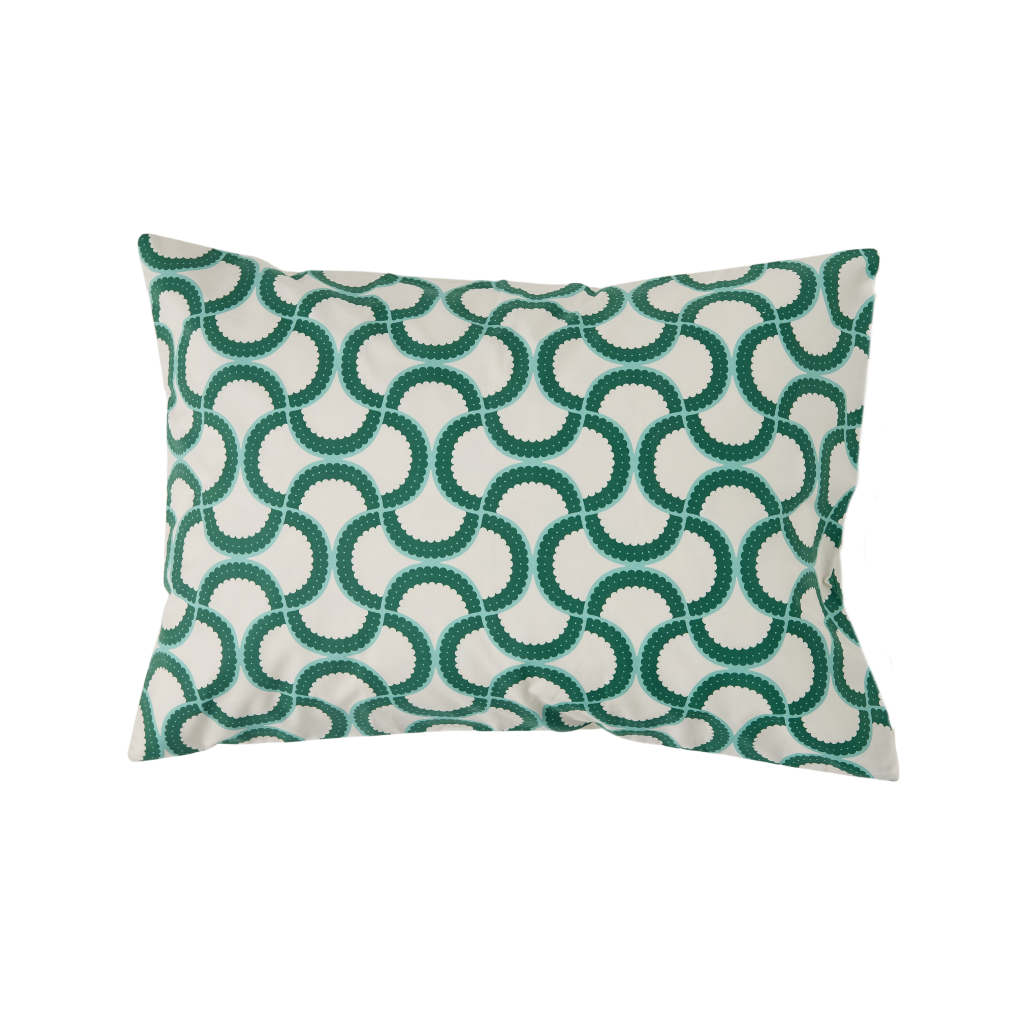 Lot de 2 taies d'oreiller coton Jardin urbain
