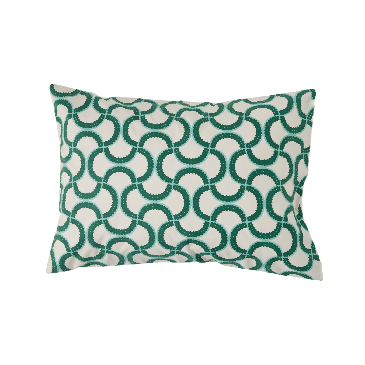 Lot de 2 taies d'oreiller coton Jardin urbain Lot de 2 taies d'oreiller coton Jardin urbain