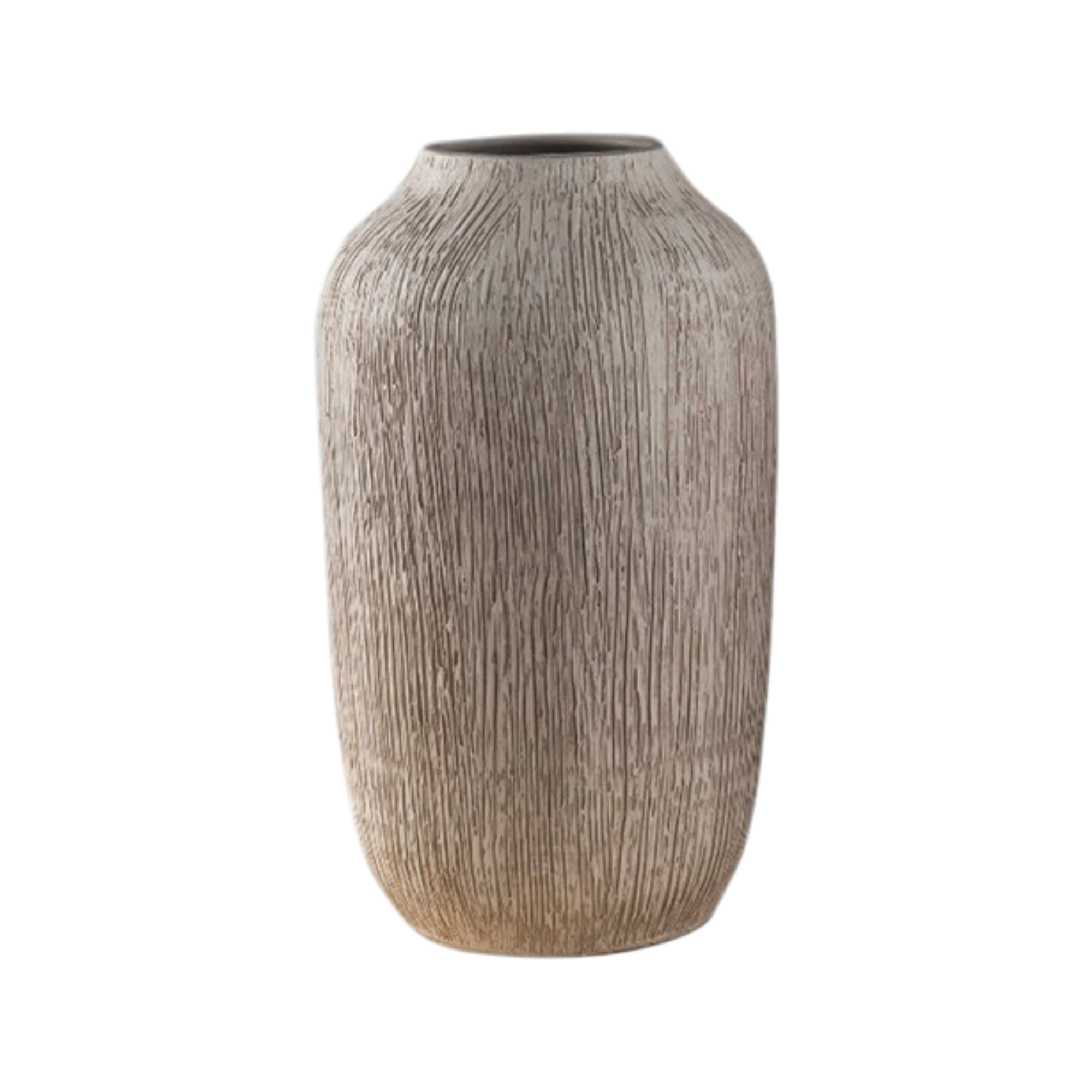 Grand vase à poser au sol en céramique H53 cm Brenda - Image 1