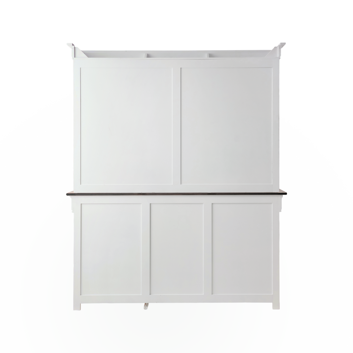 Buffet vaisselier bois massif 6 portes 3 tiroirs Embellie Buffet vaisselier bois massif 6 portes 3 tiroirs Embellie