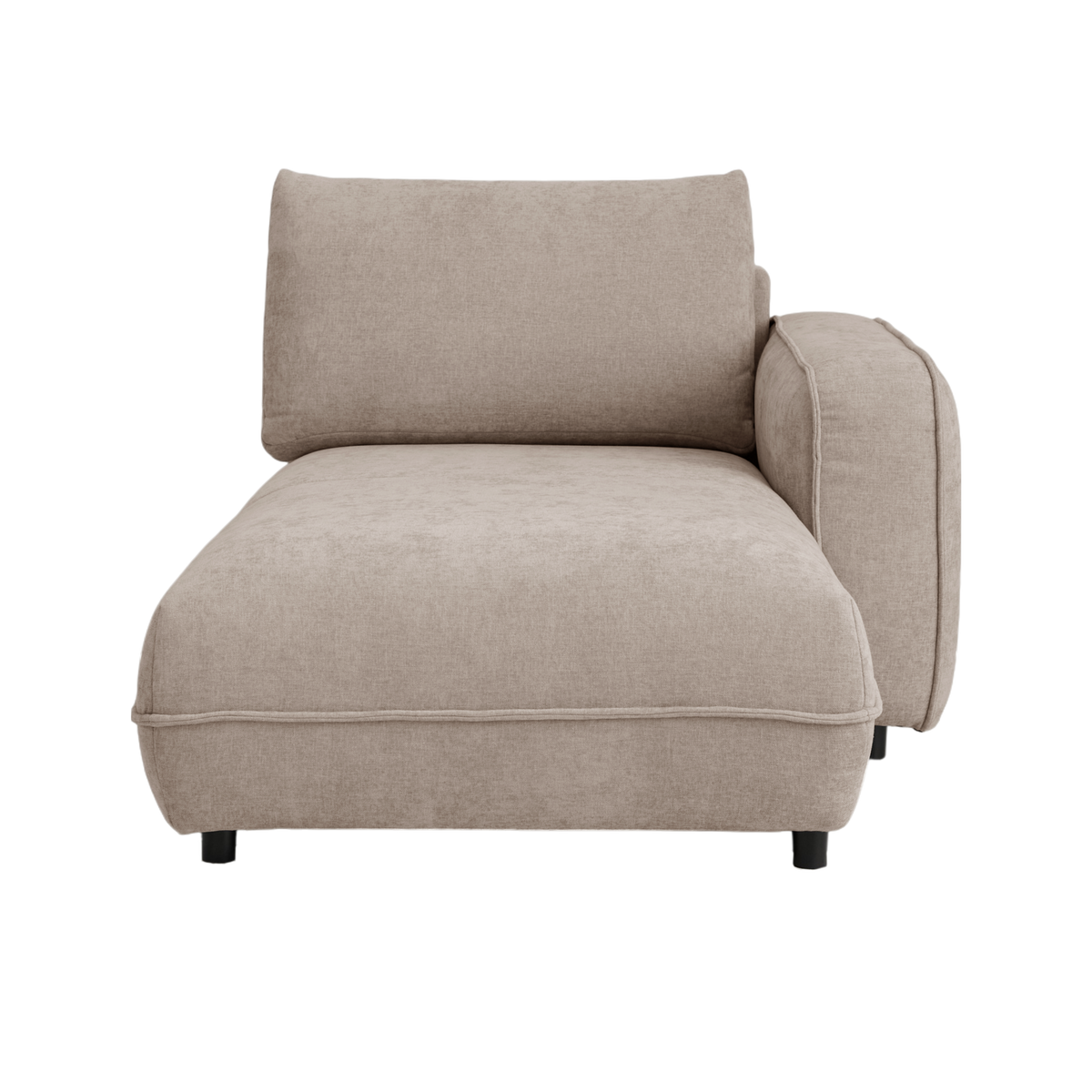 Méridienne pour canapé modulable tissu Solenn Méridienne pour canapé modulable tissu Solenn