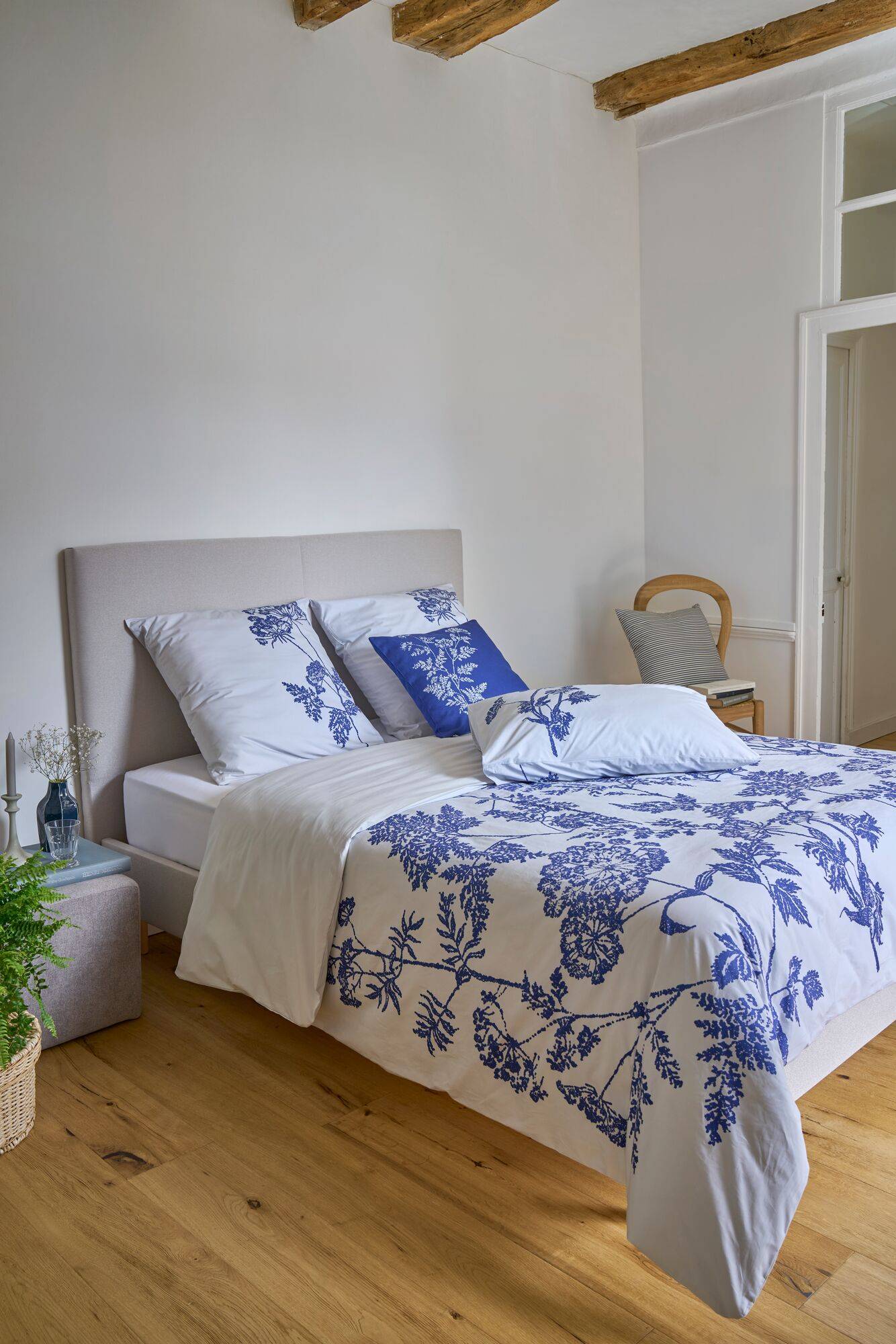 Parure de lit percale Angélique CAMIF