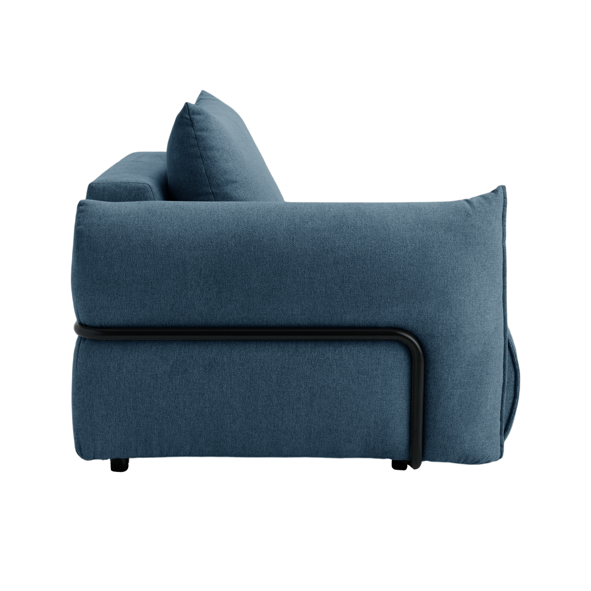 Chauffeuse avec accoudoir pour canapé modulable tissu Solal Chauffeuse avec accoudoir pour canapé modulable tissu Solal