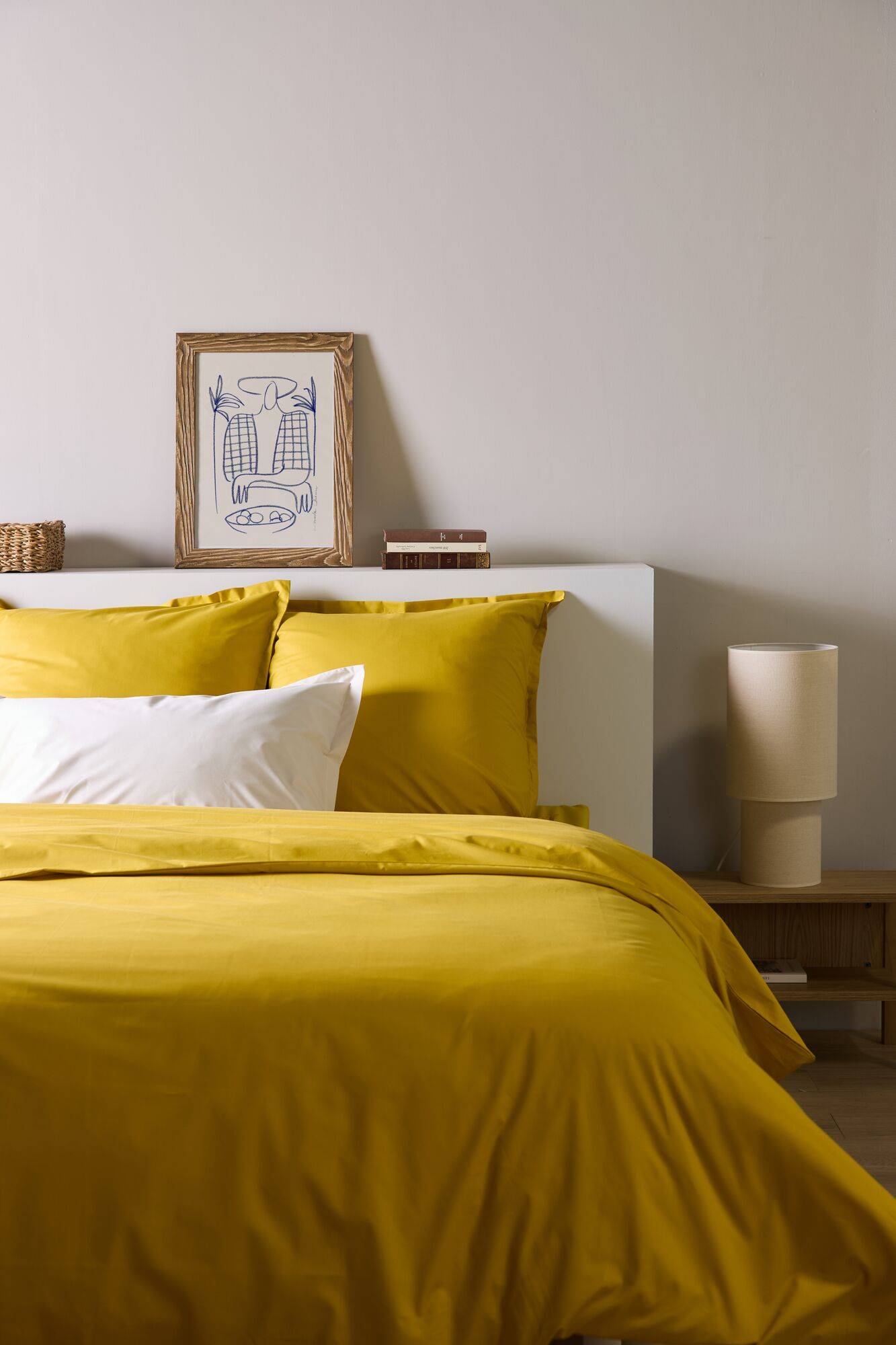 Housse de couette percale bio Elise