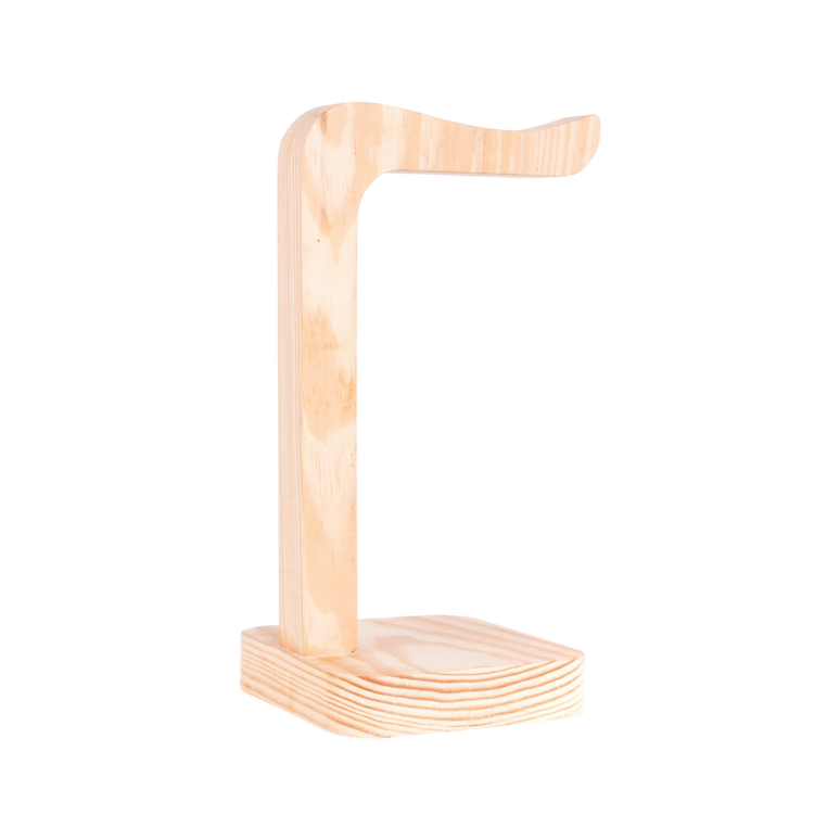 Support de casque en bois Support de casque en bois