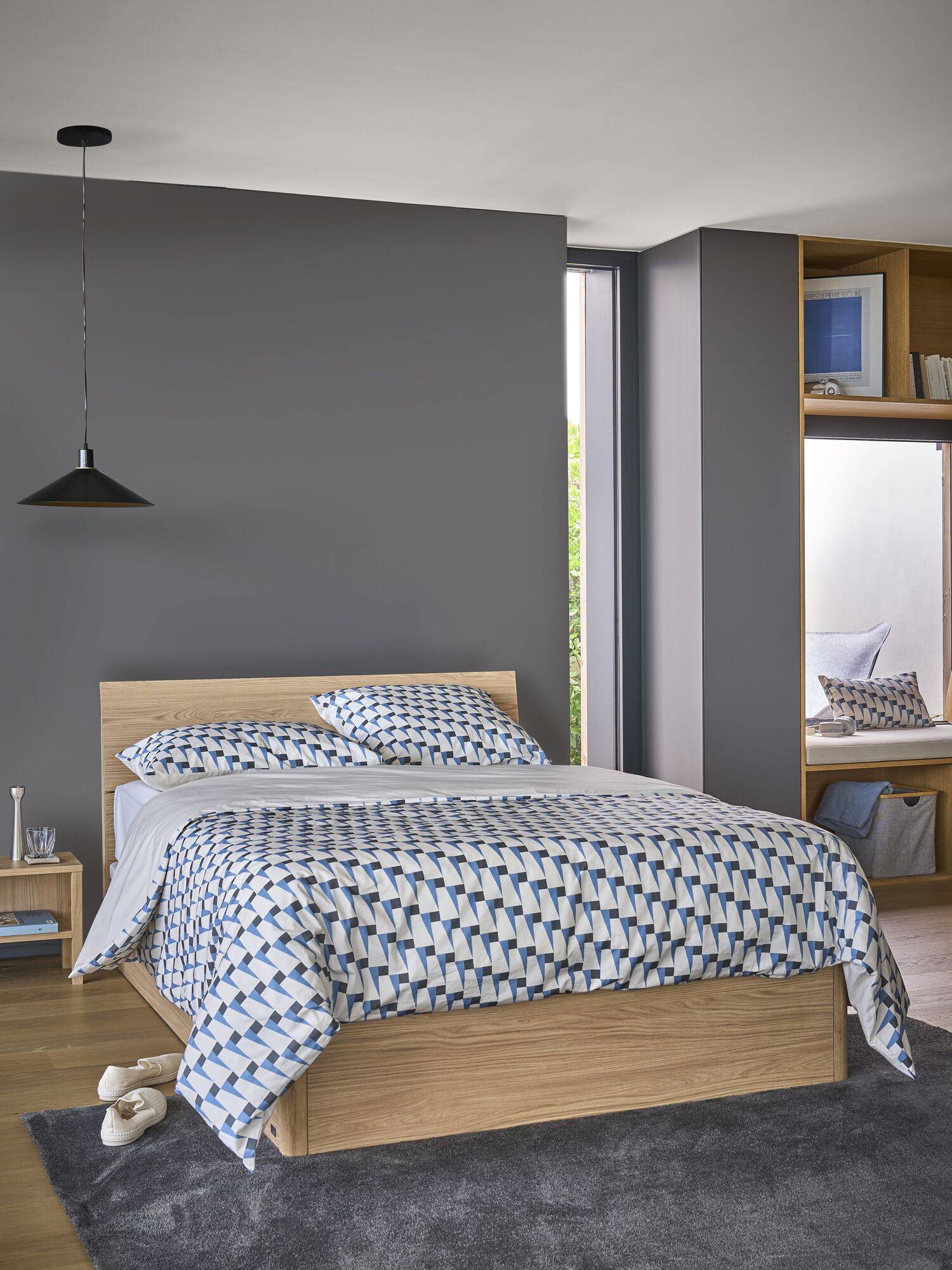 Parure de lit coton bio Nautique Urbain