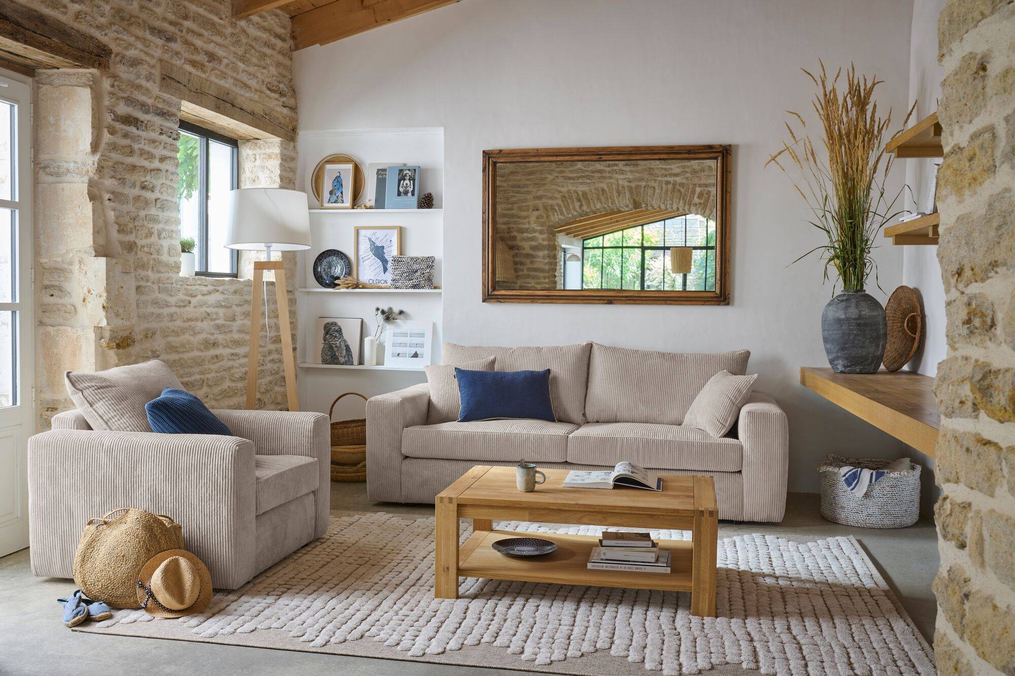 Canapé Velours CôTelé Otto-image