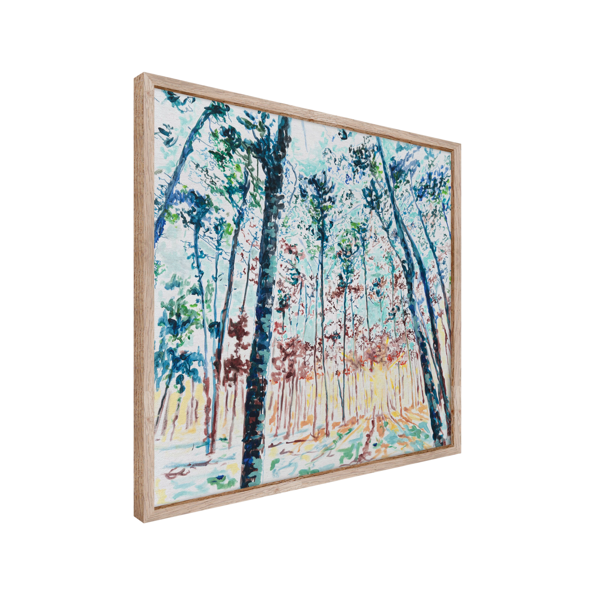 Tableau Les Allassins 50 x 50 cm