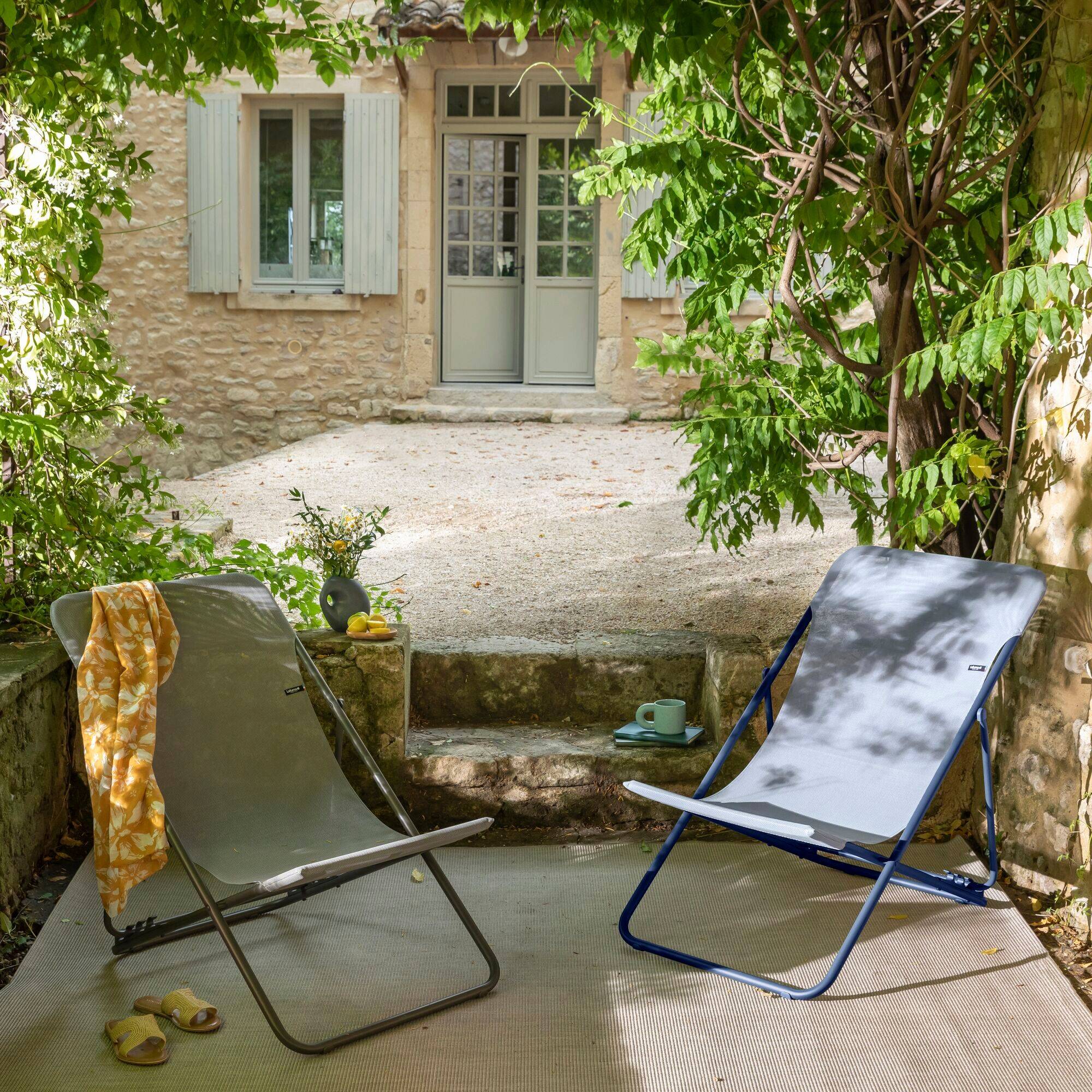 Lot de 2 Chiliennes Pliantes Maxi Transat Batyline® Iso - Image 1