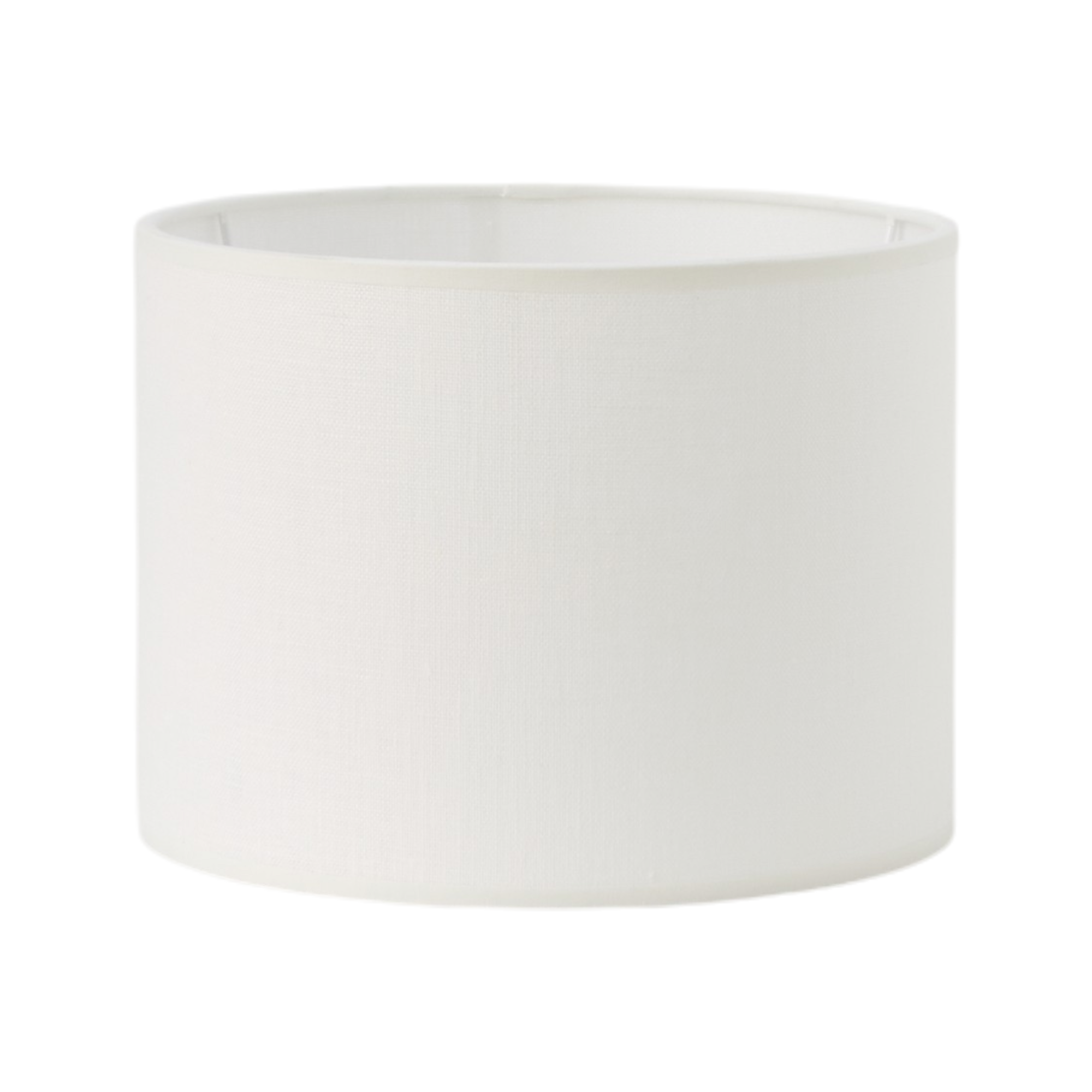Abat-jour pour suspension tissu blanc 20 cm Rosalie