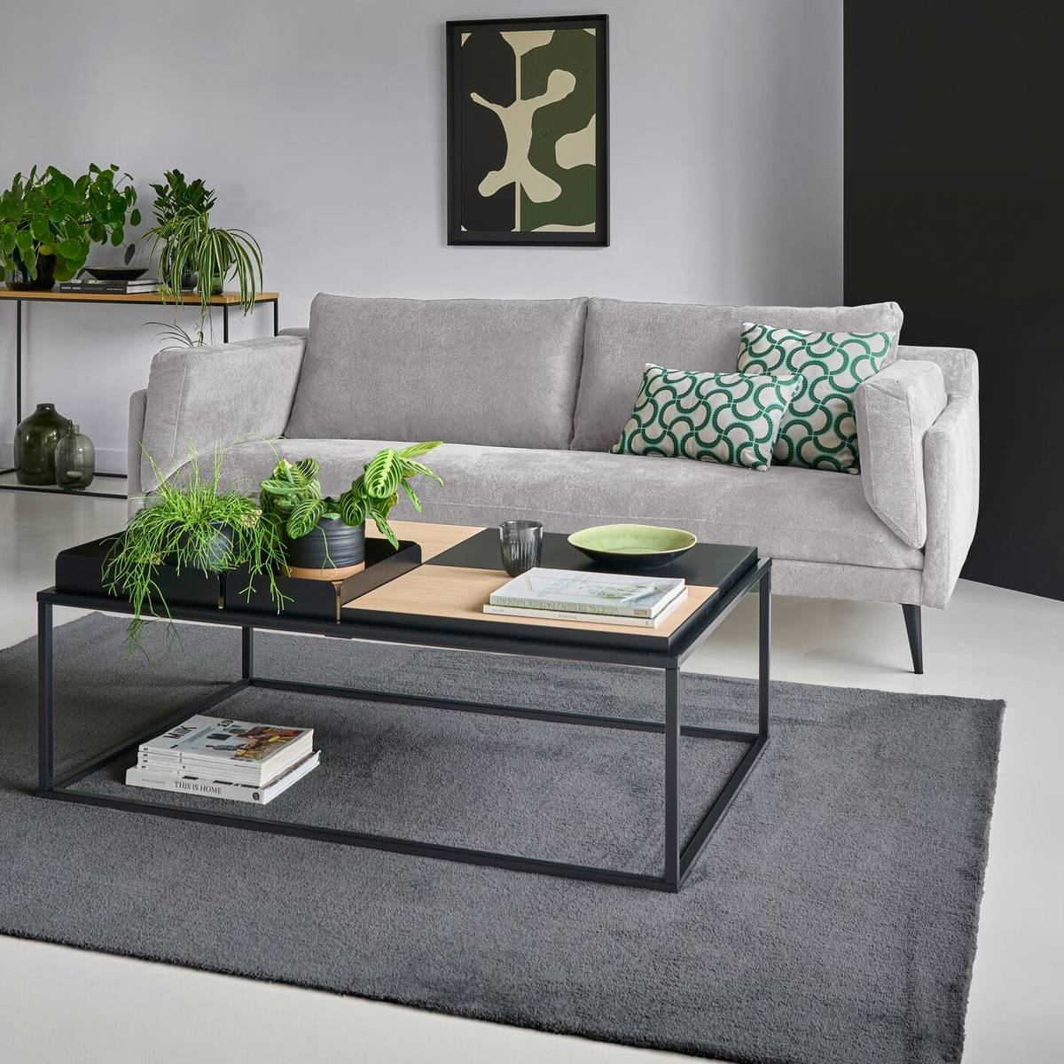 Canapé tissu recyclé Olivier Canapé tissu recyclé Olivier