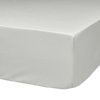 Lot De 2 Draps-housses En Coton Bio Clair De Lune Pour Couffin 74 X 30 Cm - Crème