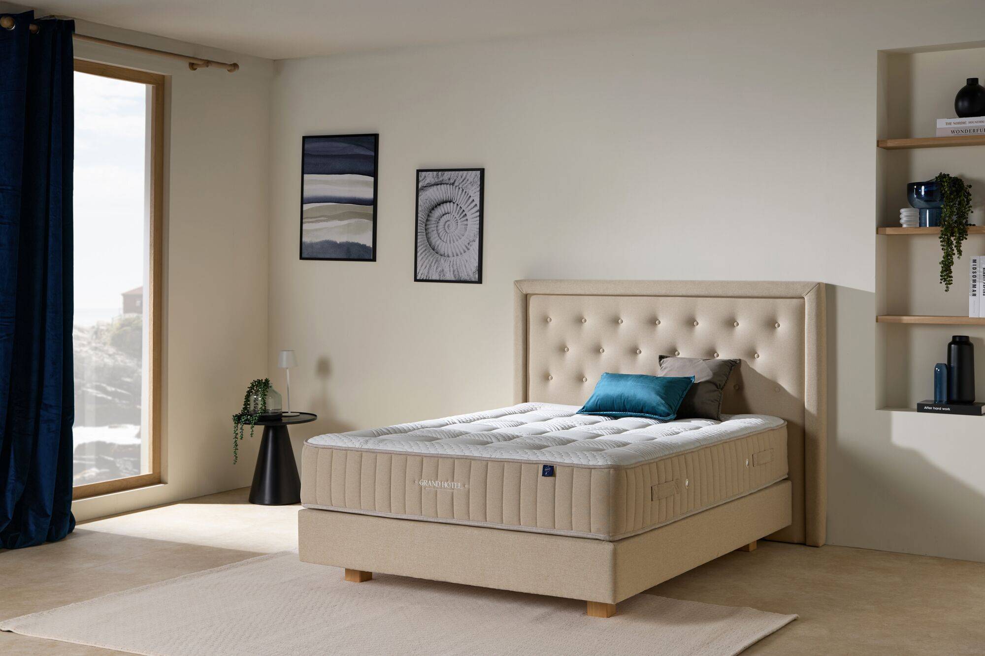 Matelas ressorts ensachés 28 cm Grand Hôtel