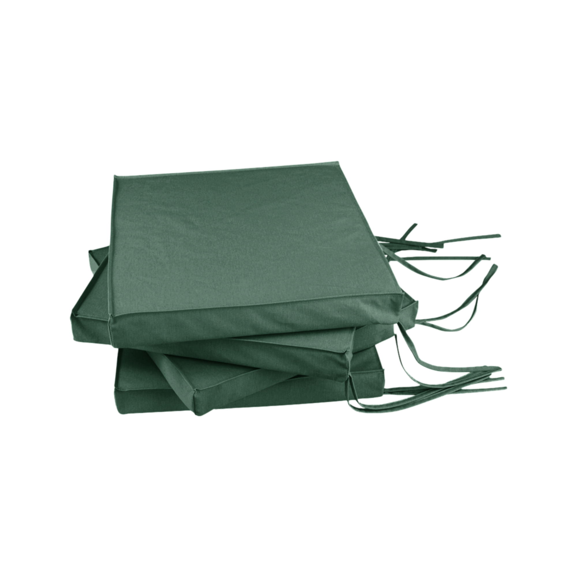 Lot de 4 Galettes de Chaises de Jardin Recyclé Heva